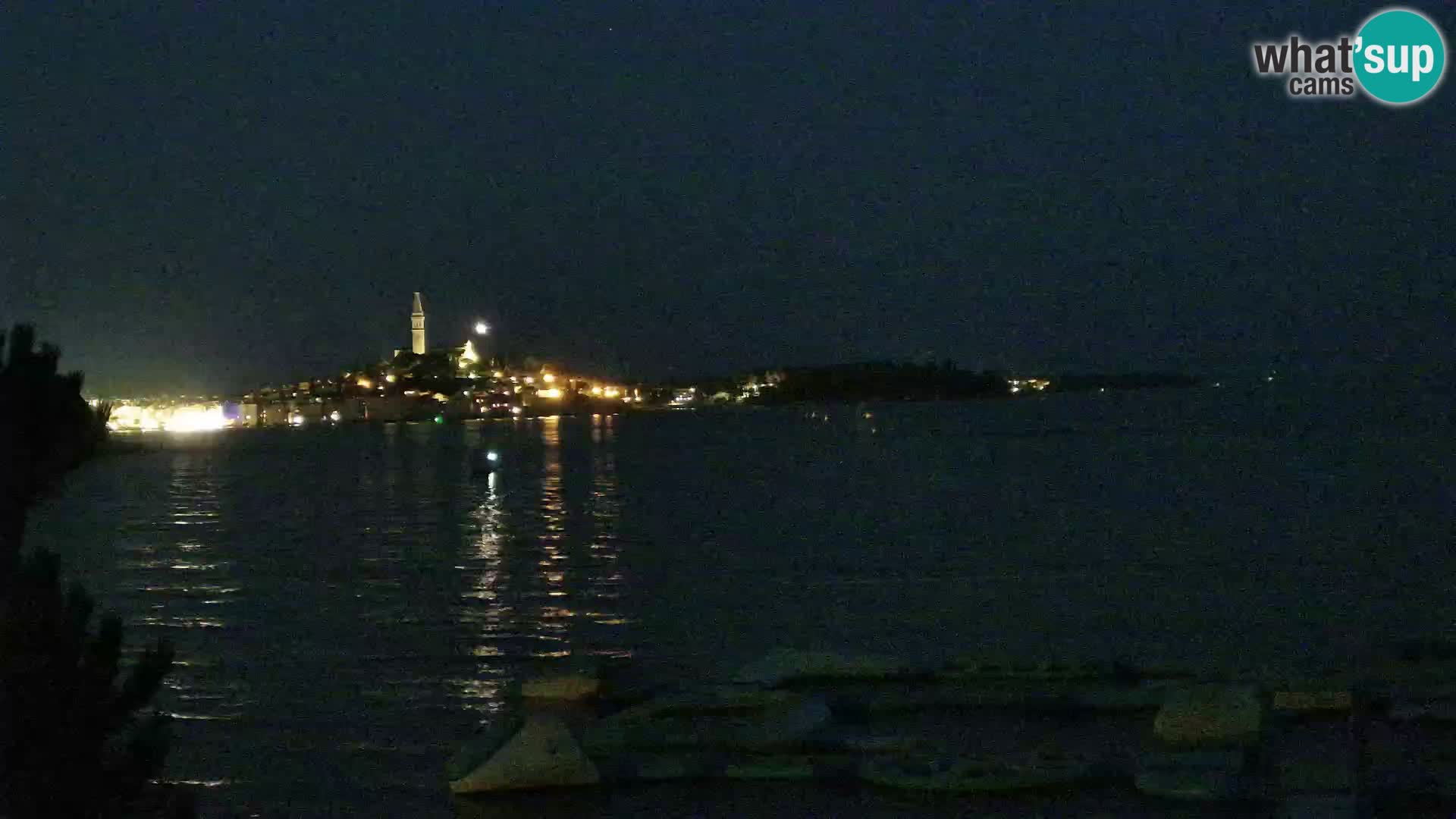 Webcam Spiaggia Borik a Rovigno – Istria