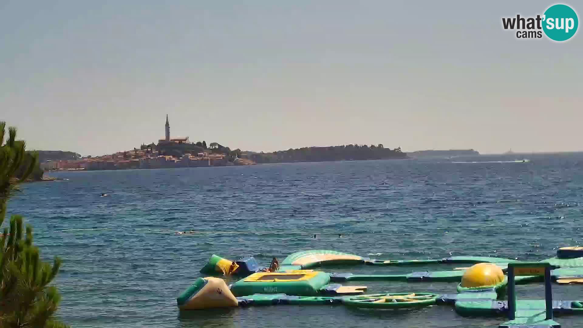 Webcam Spiaggia Borik a Rovigno – Istria