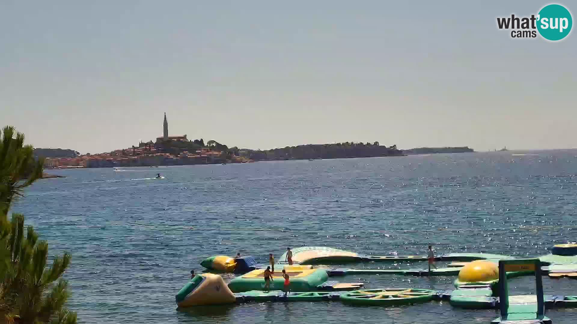 Spletna kamera plaža Borik Rovinj
