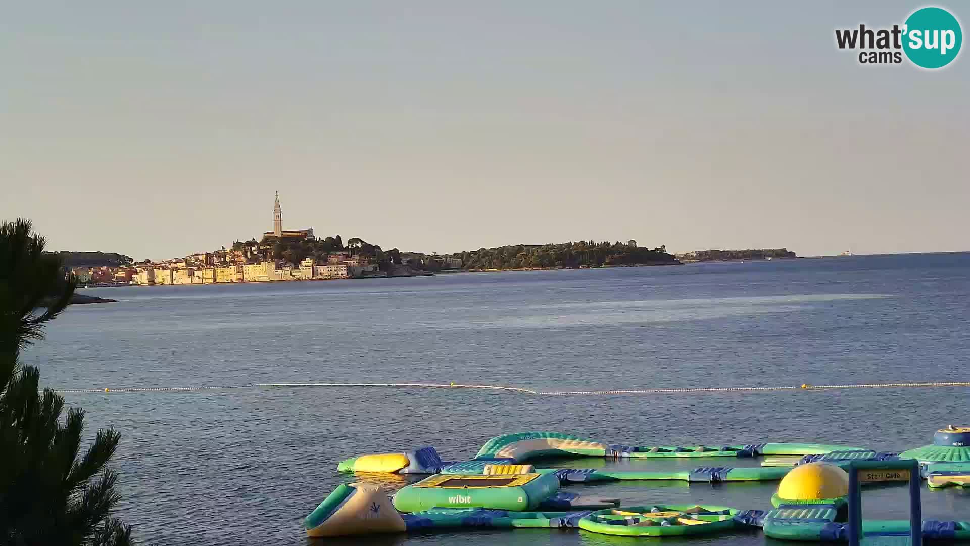Spletna kamera plaža Borik Rovinj