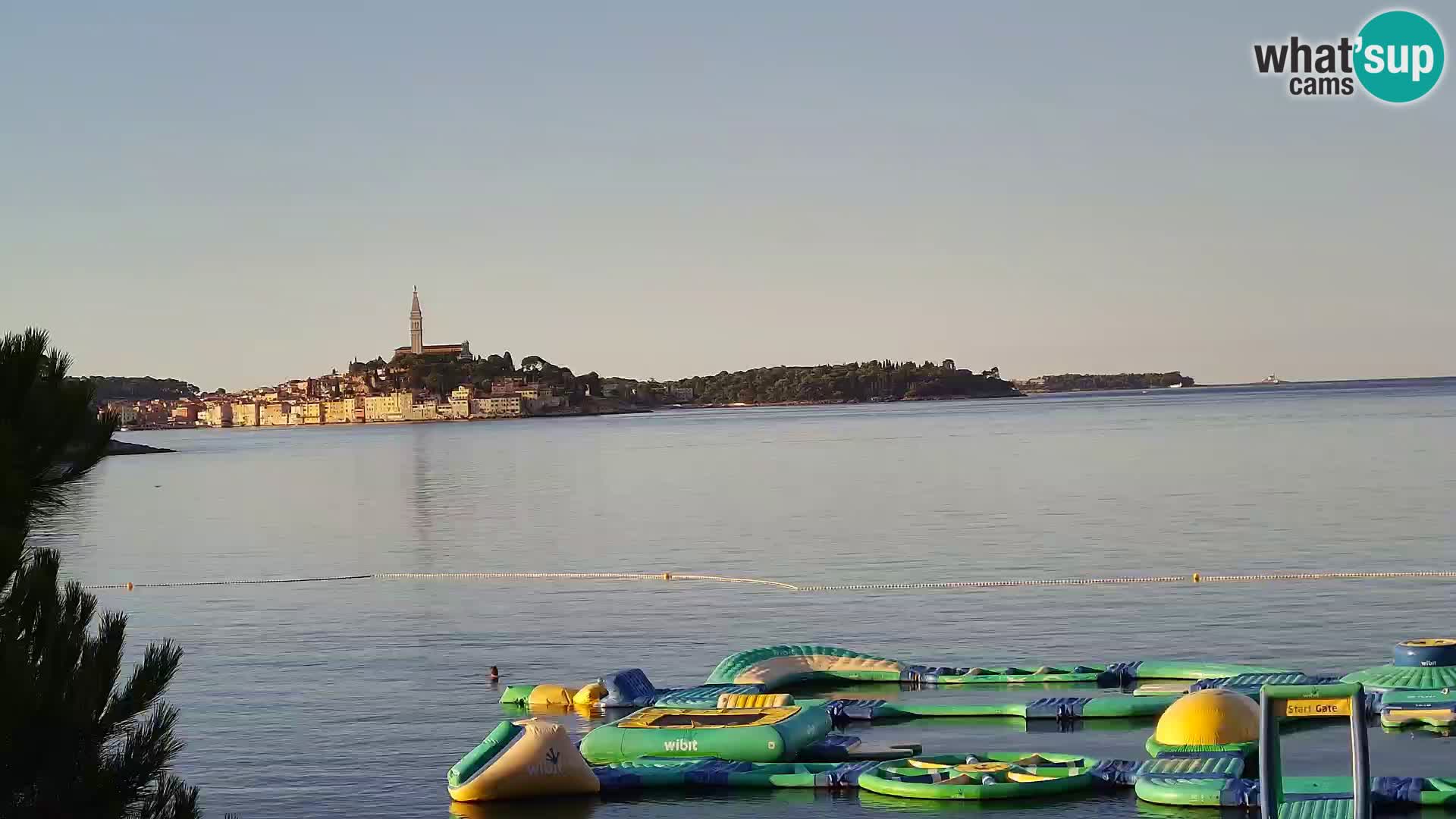 Webcam Spiaggia Borik a Rovigno – Istria