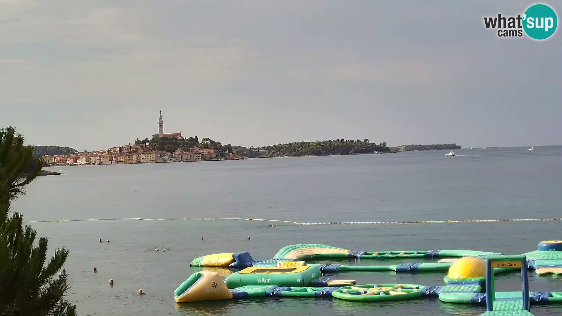 Webcam Spiaggia Borik a Rovigno – Istria