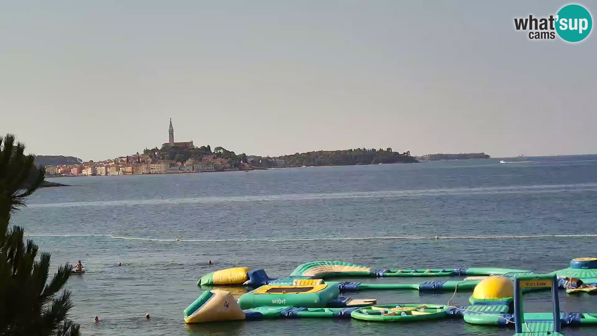 Spletna kamera plaža Borik Rovinj