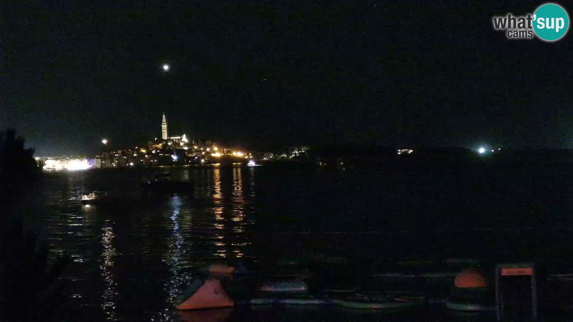 Spletna kamera plaža Borik Rovinj