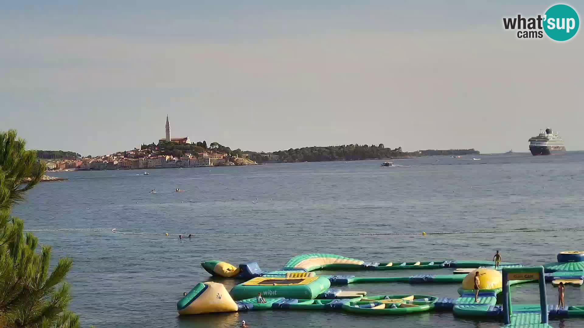 Webcam Spiaggia Borik a Rovigno – Istria