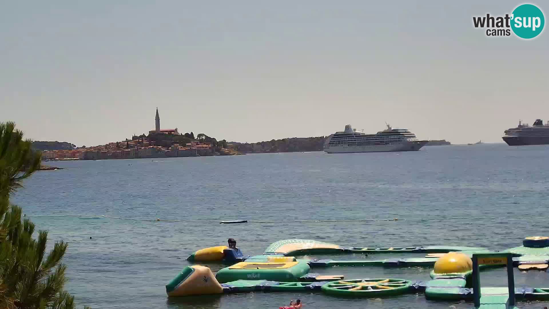 Webcam Spiaggia Borik a Rovigno – Istria
