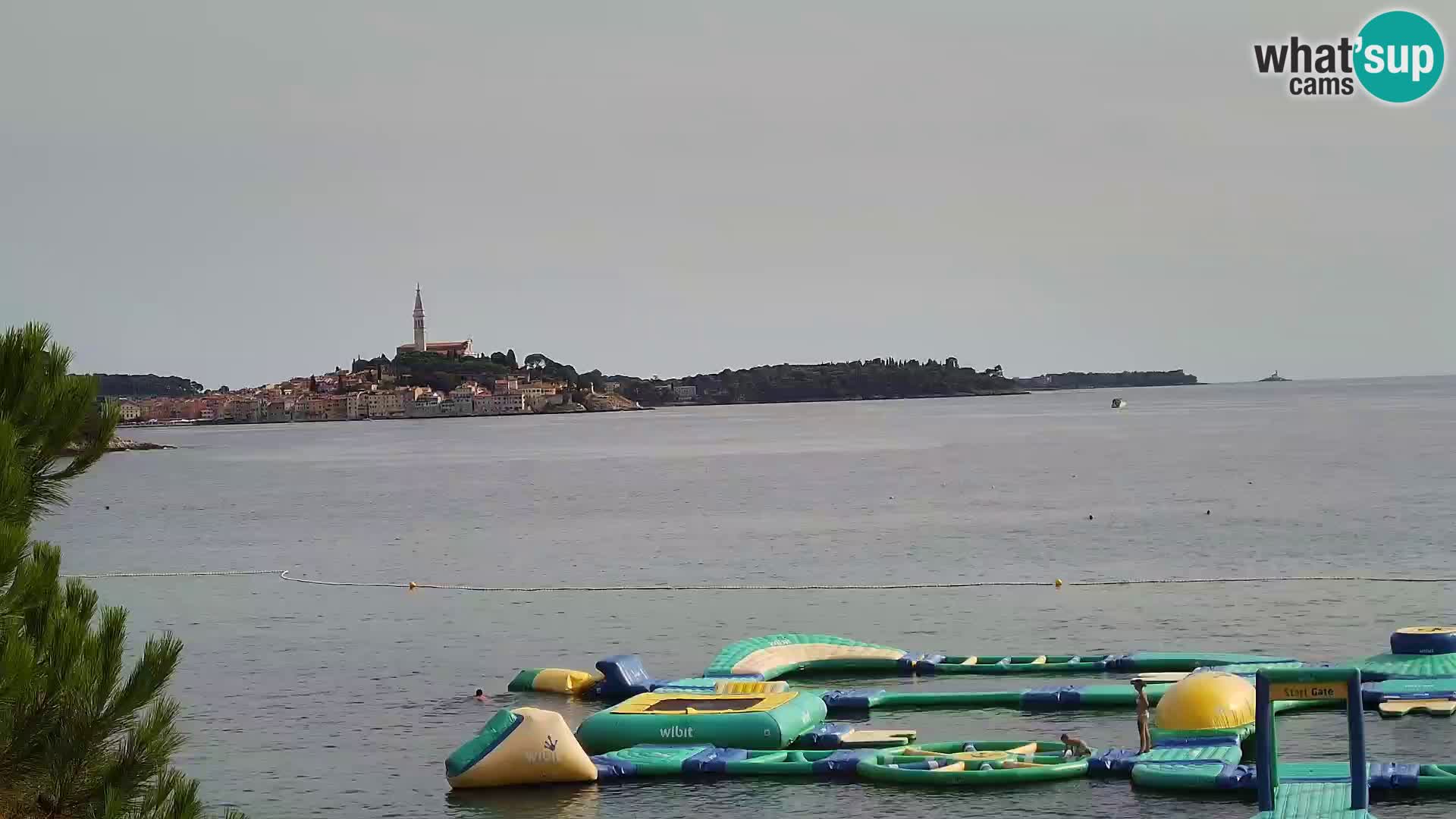 Webcam Spiaggia Borik a Rovigno – Istria