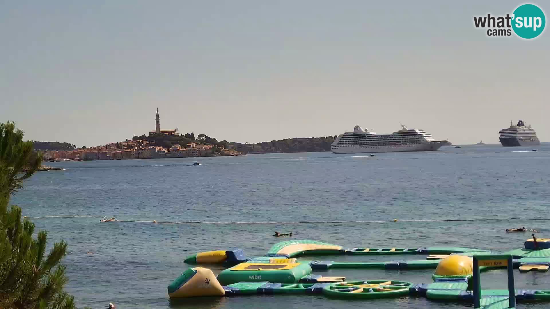 Camera en vivo Borik playa Rovinj – Istria
