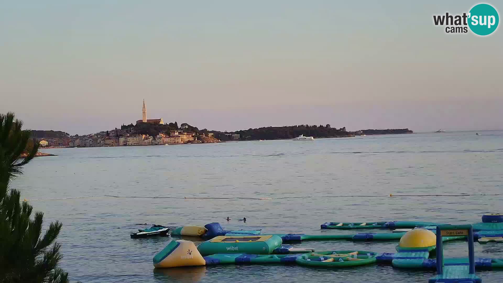 Webcam Spiaggia Borik a Rovigno – Istria