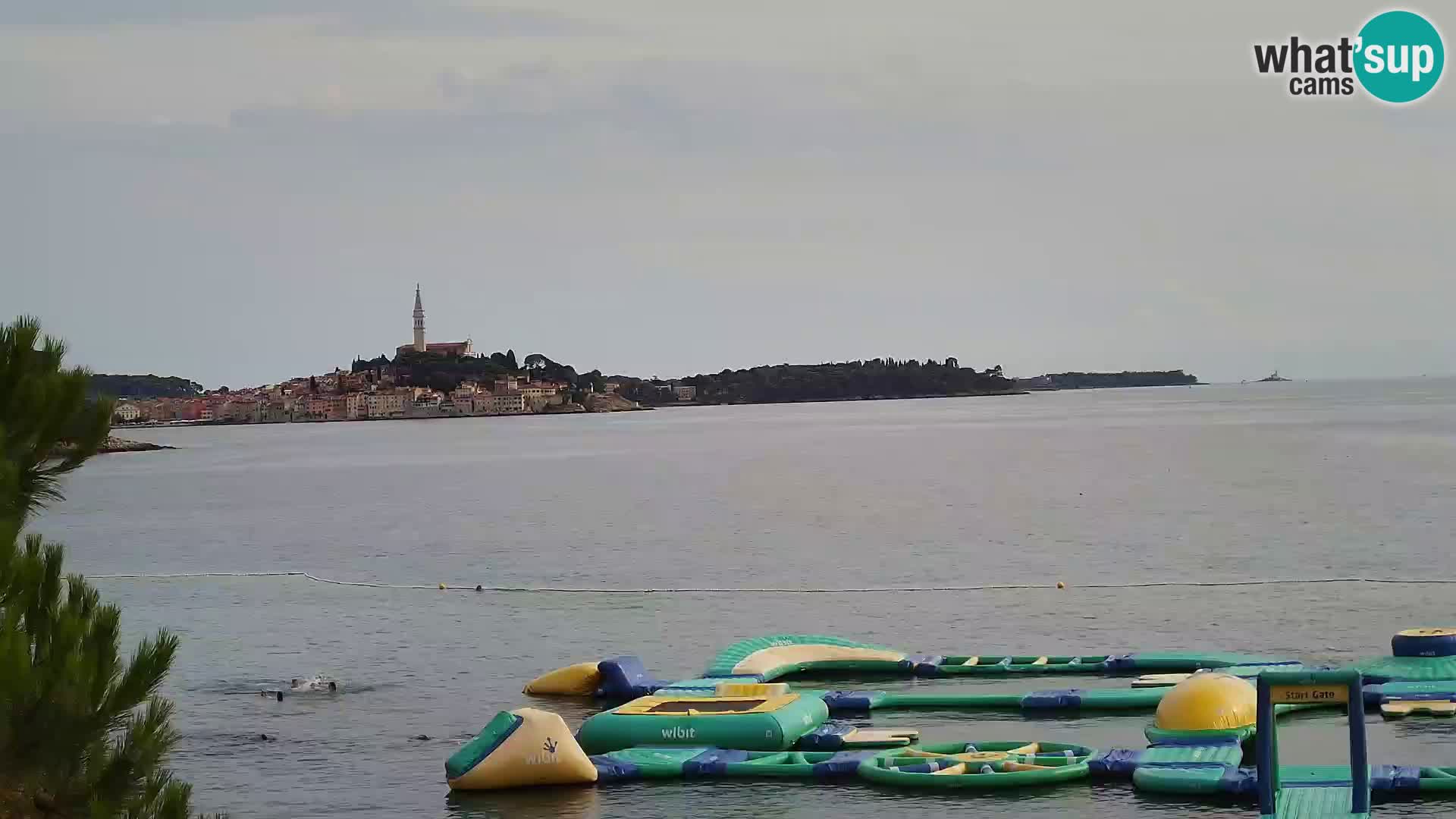 Spletna kamera plaža Borik Rovinj