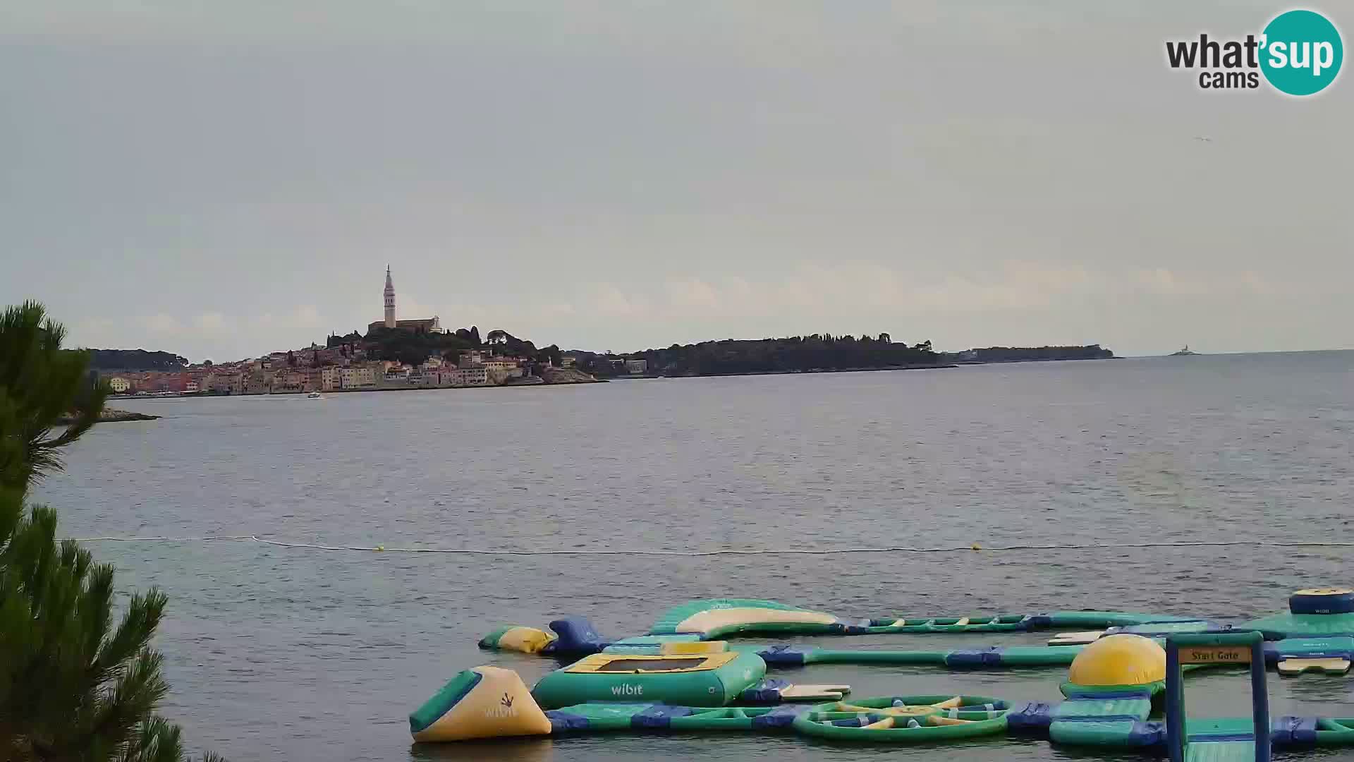 Spletna kamera plaža Borik Rovinj