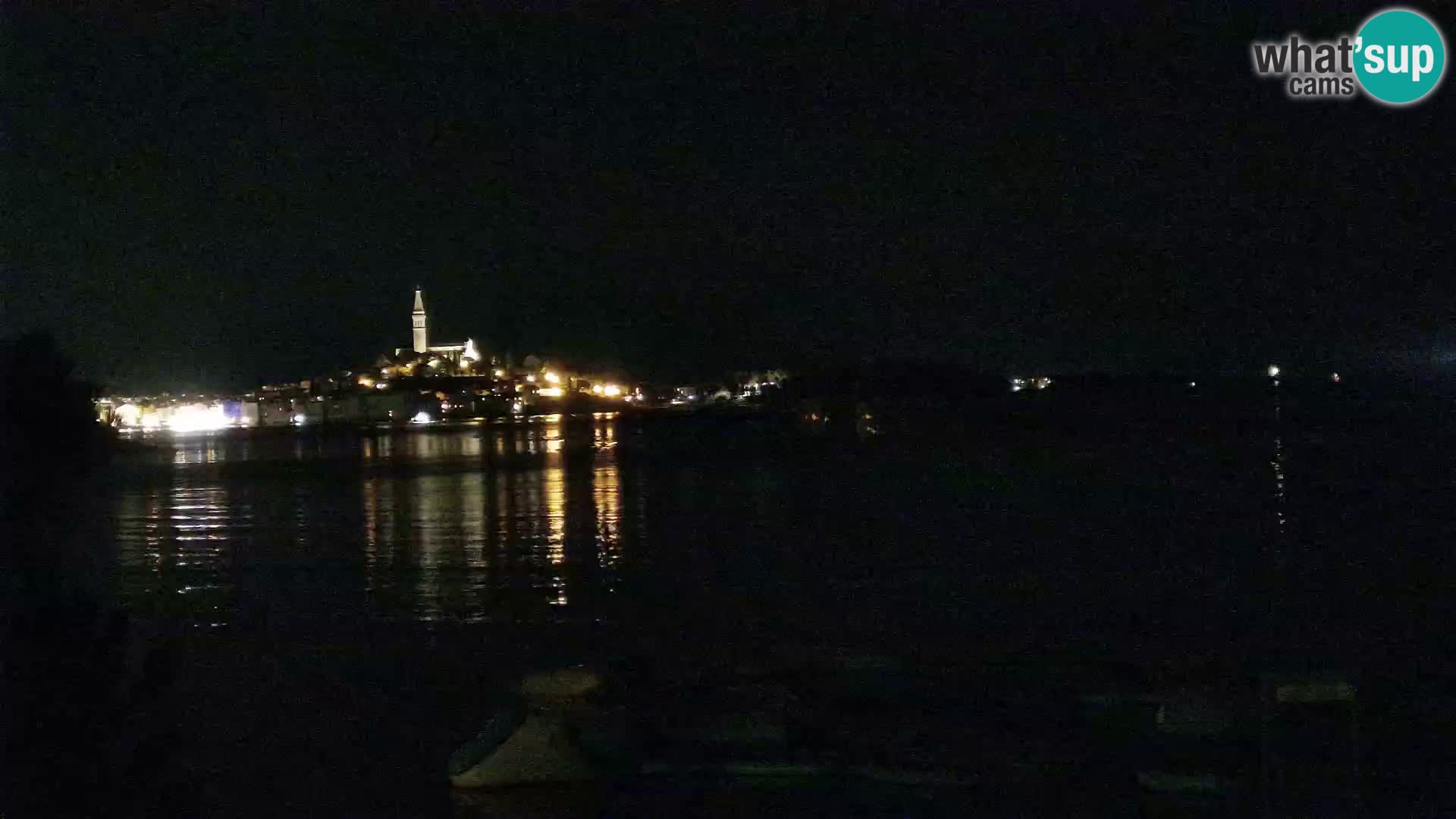 Webcam Spiaggia Borik a Rovigno – Istria