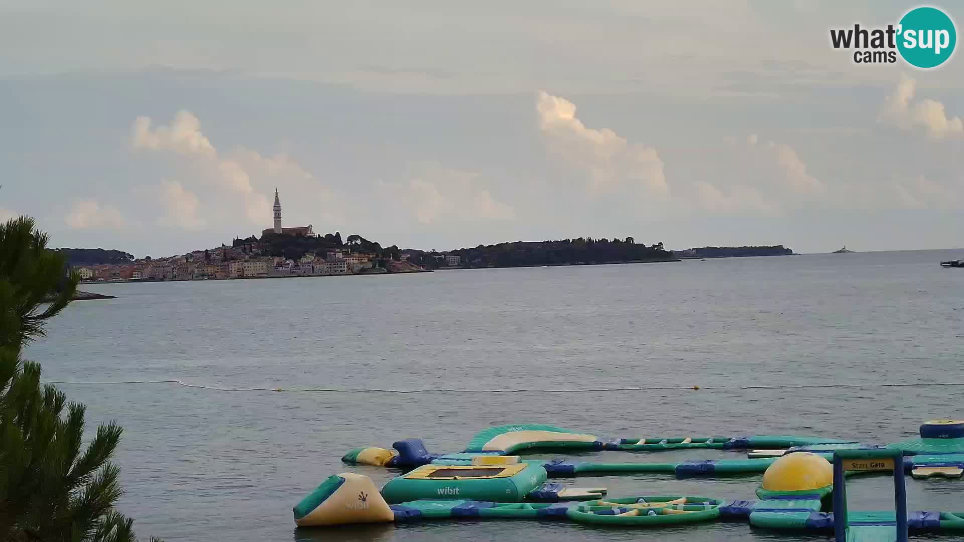 Webcam Spiaggia Borik a Rovigno – Istria