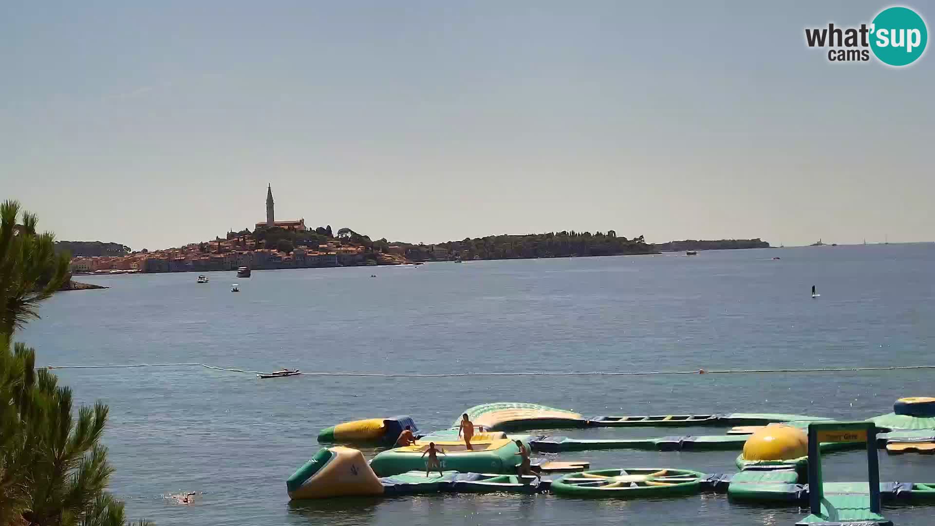 Web kamera Borik plaža Rovinj – Istra