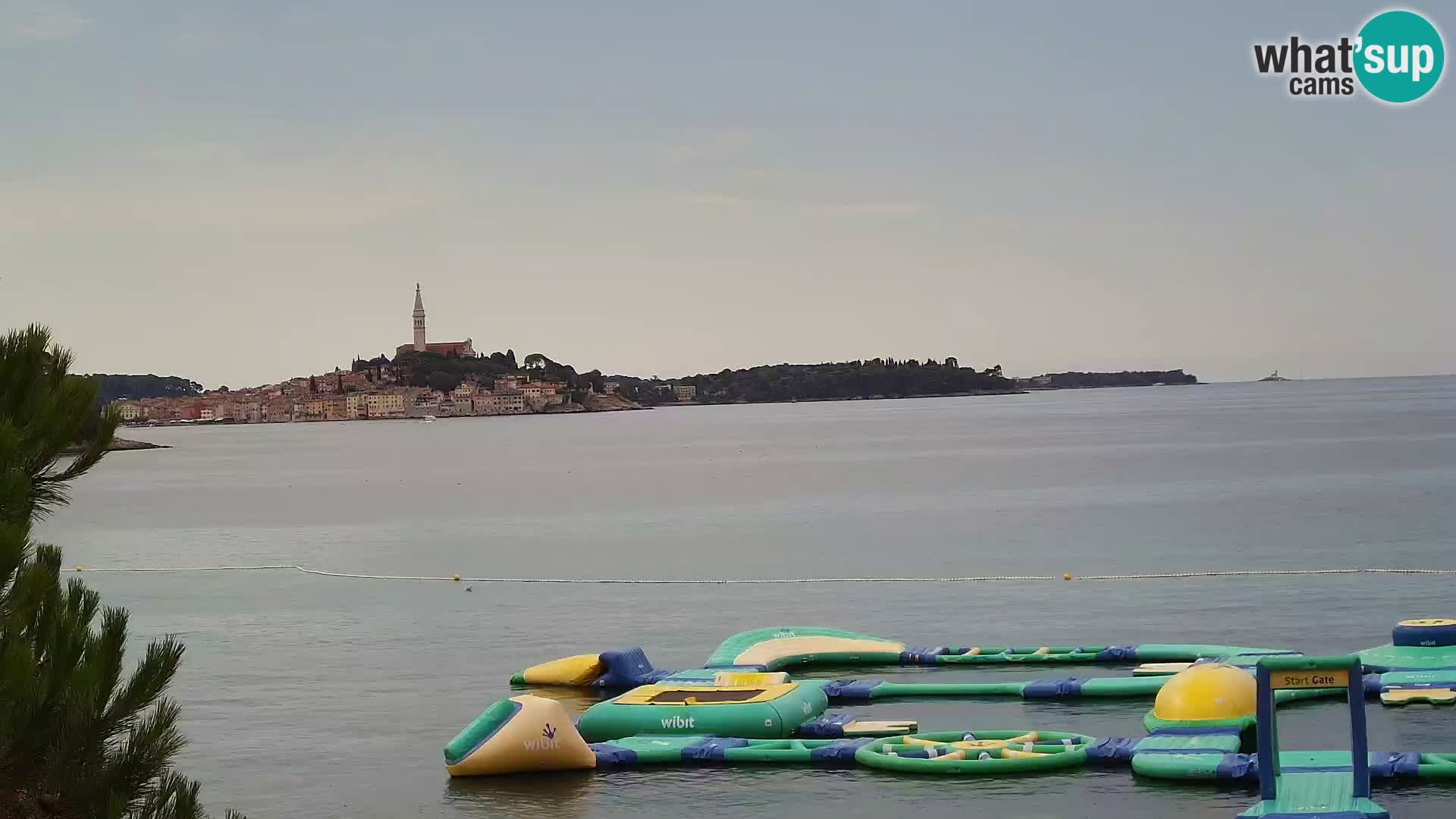 Webcam Spiaggia Borik a Rovigno – Istria