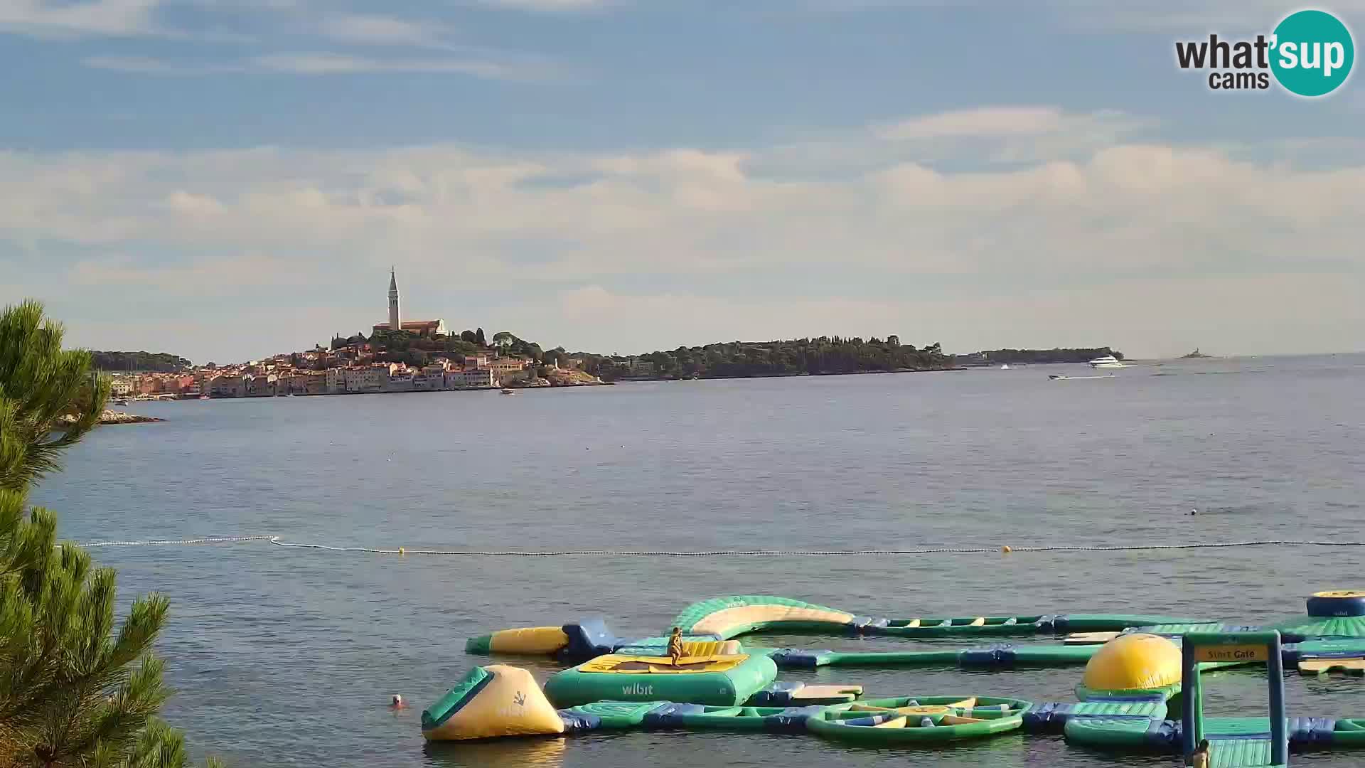 Web kamera Borik plaža Rovinj – Istra