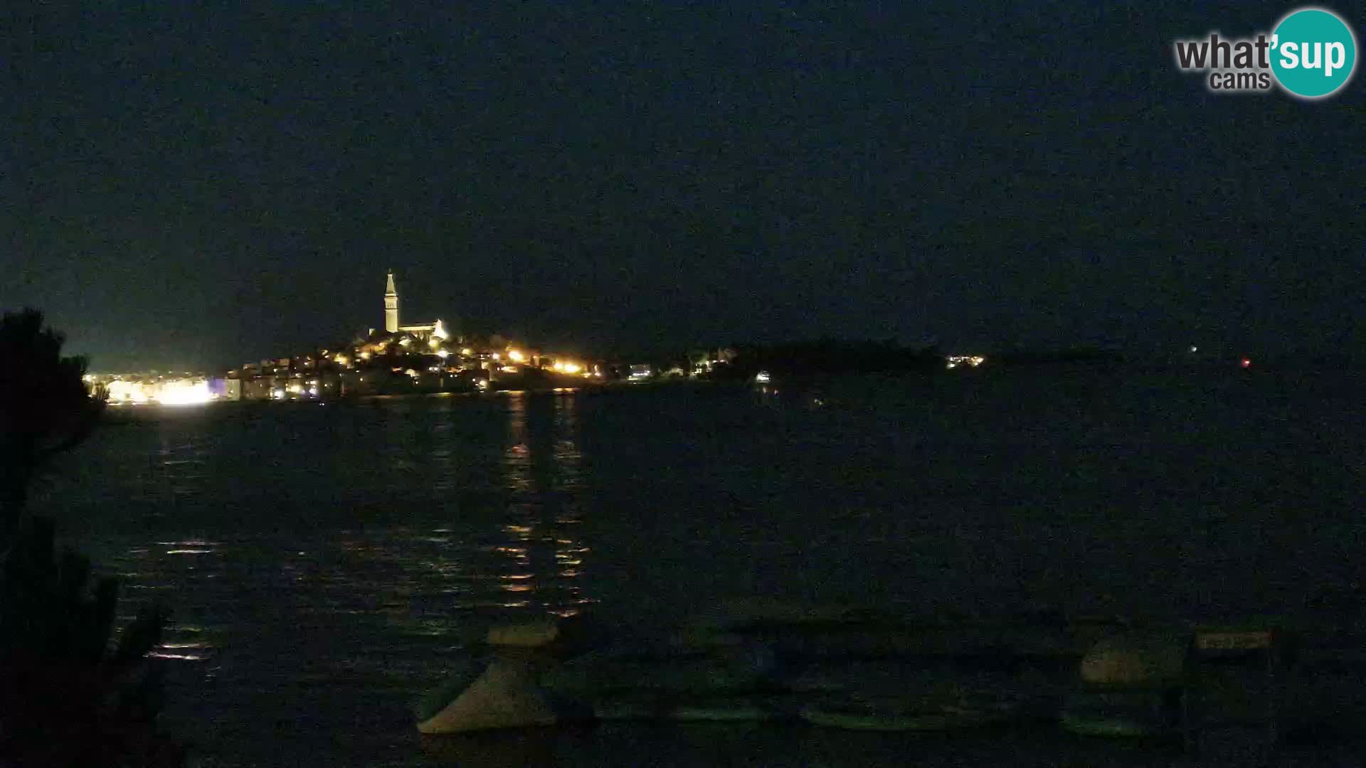 Spletna kamera plaža Borik Rovinj
