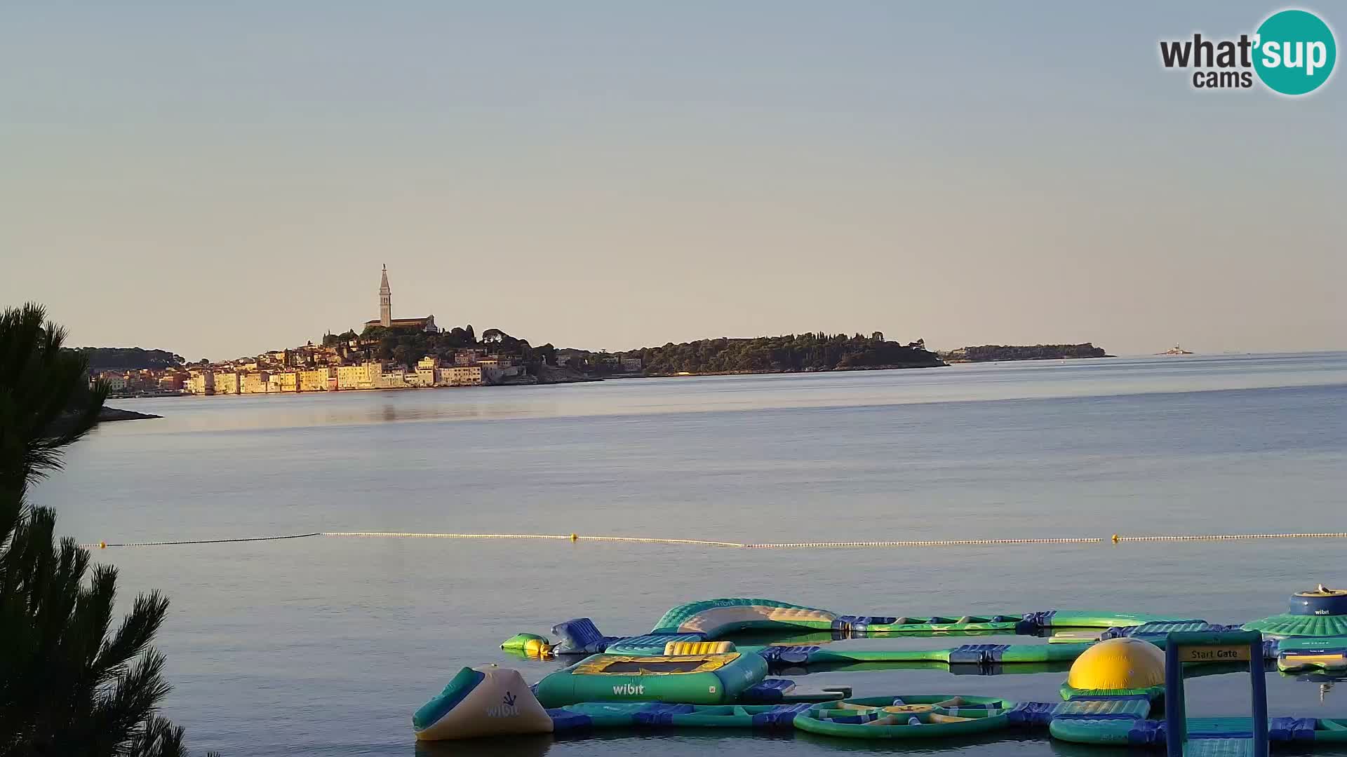 Webcam Spiaggia Borik a Rovigno – Istria