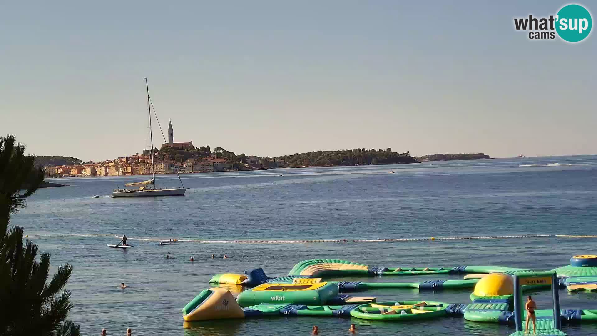 Webcam Spiaggia Borik a Rovigno – Istria