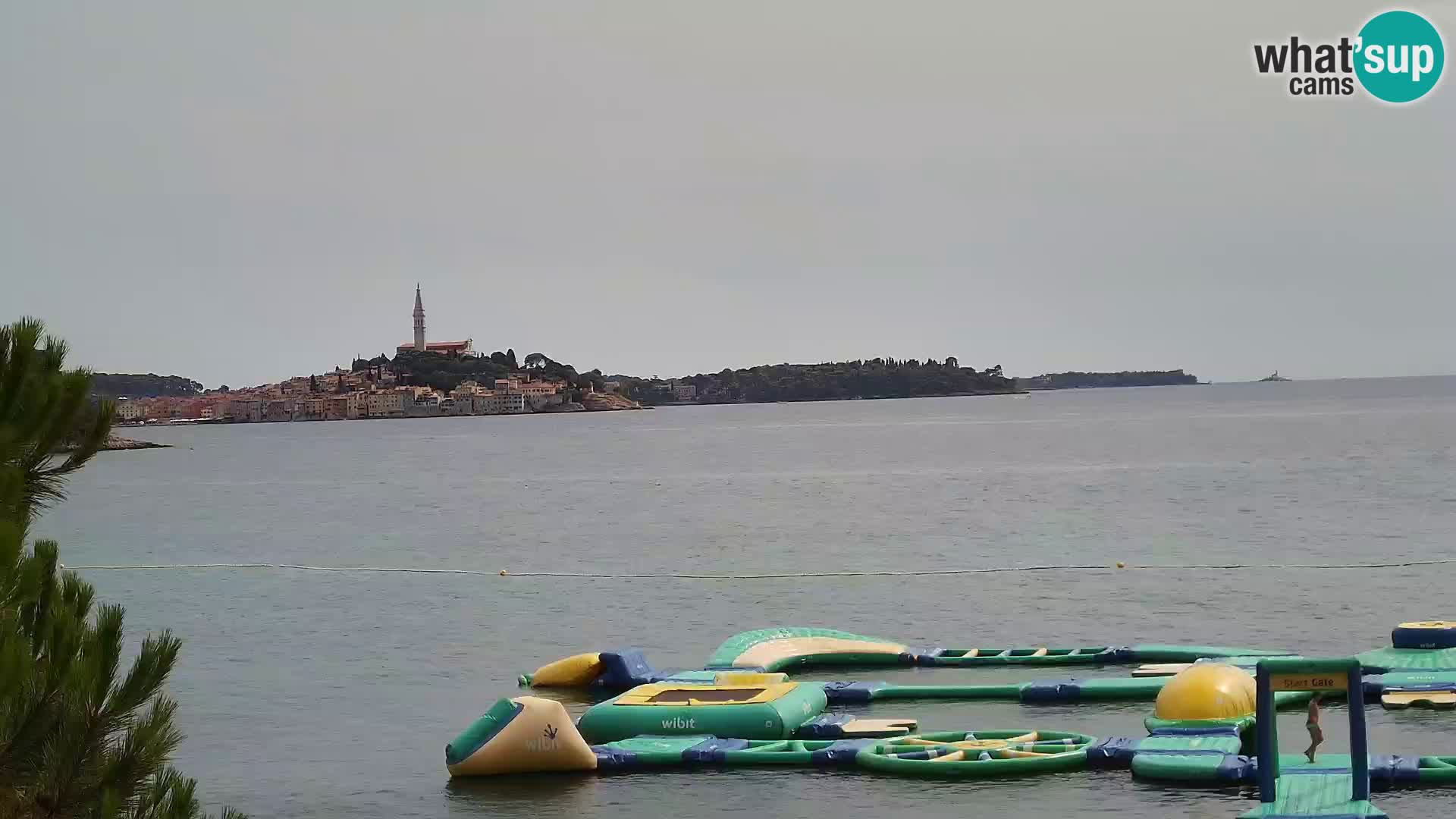 Web kamera Borik plaža Rovinj – Istra