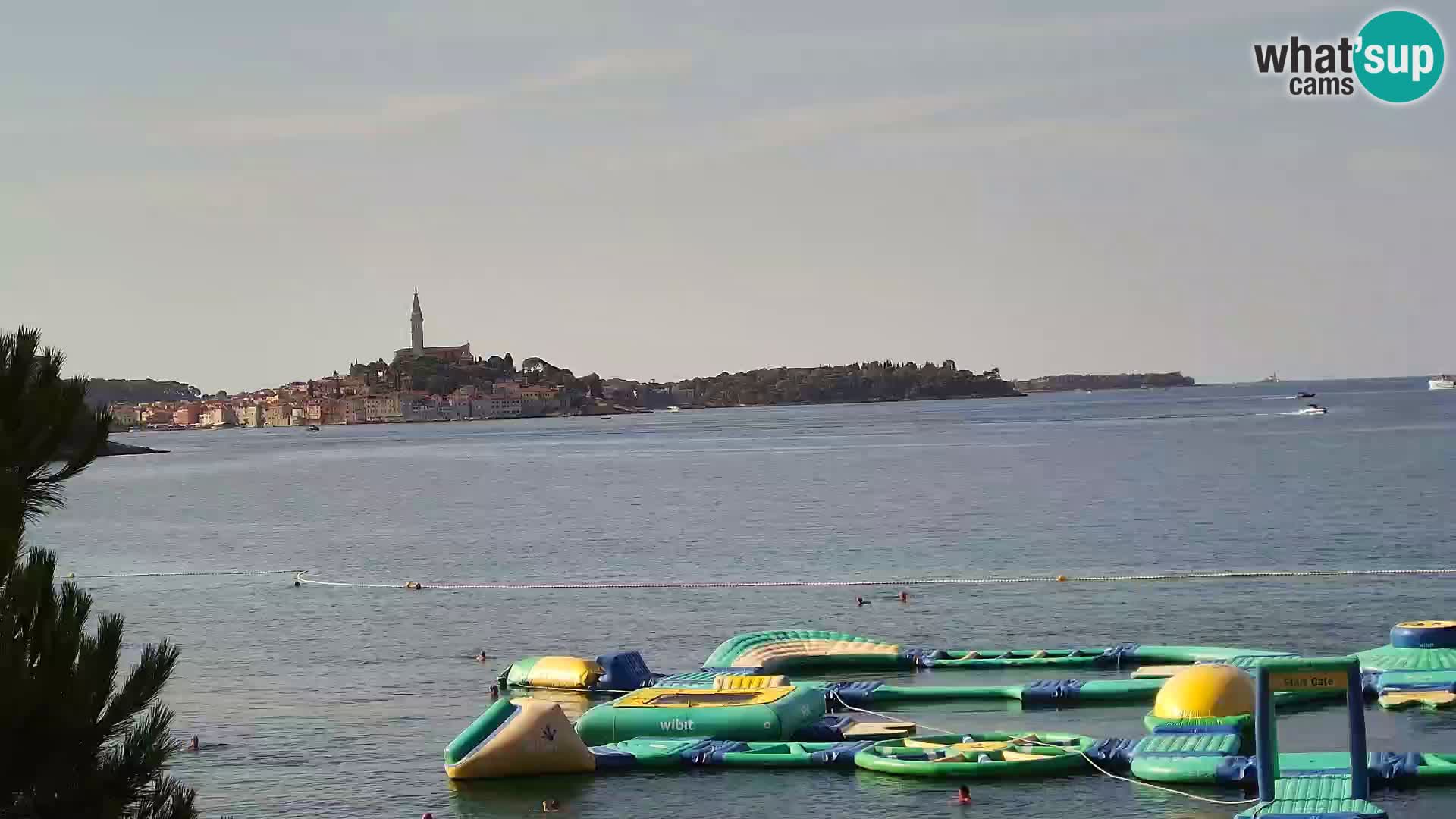 Spletna kamera plaža Borik Rovinj