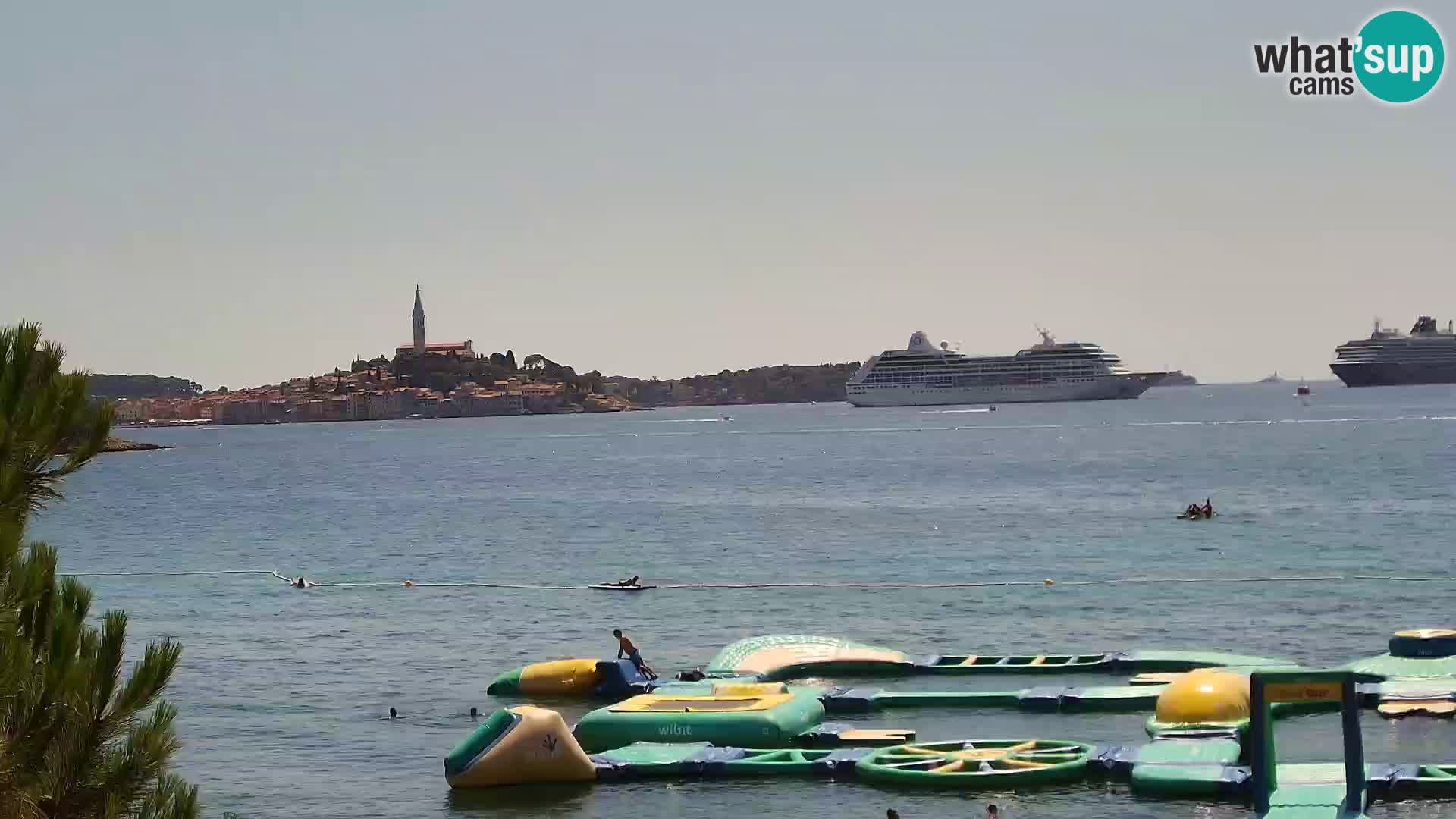Livecam Borik plage Rovinj – Istrie