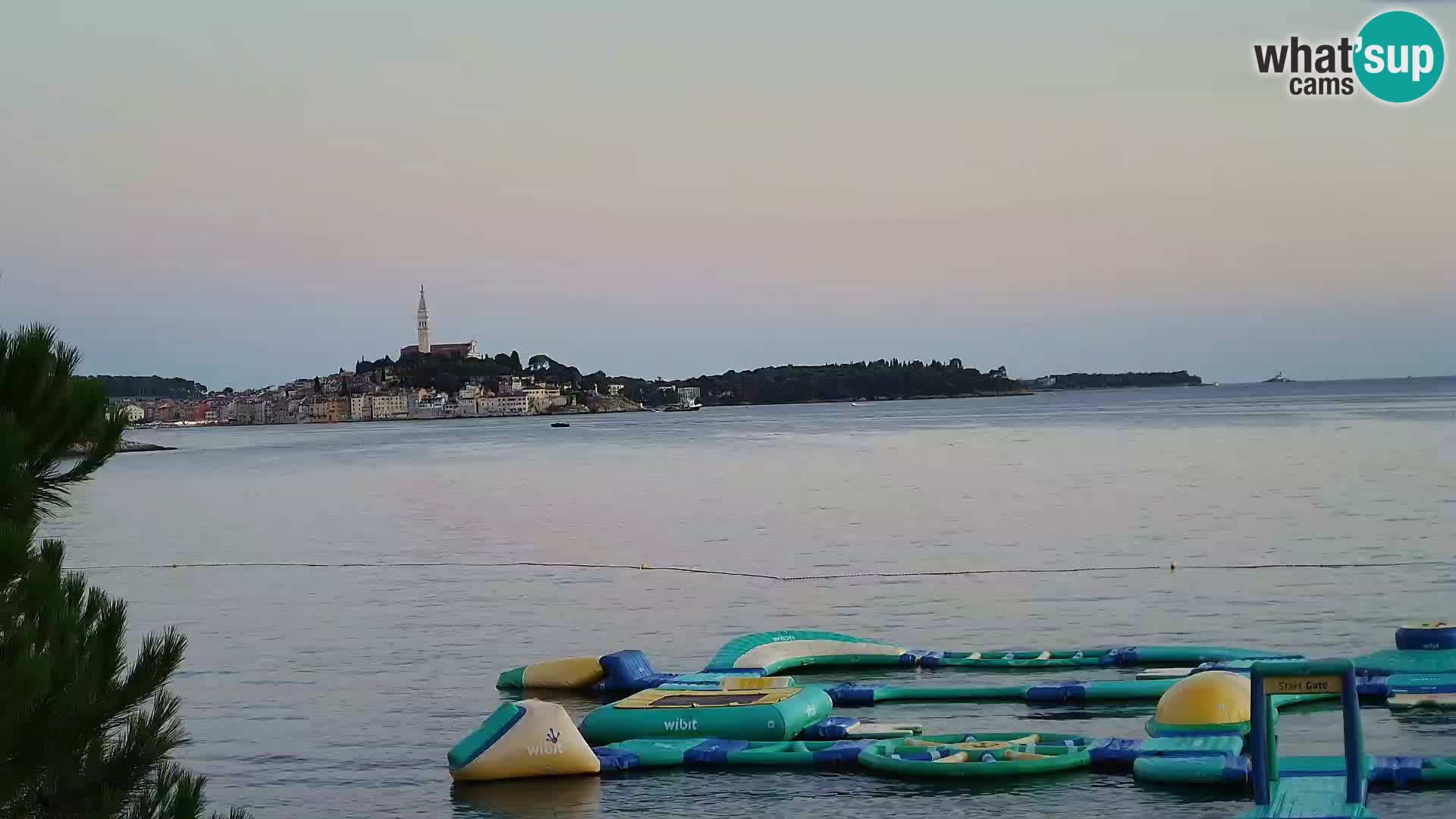 Webcam Spiaggia Borik a Rovigno – Istria