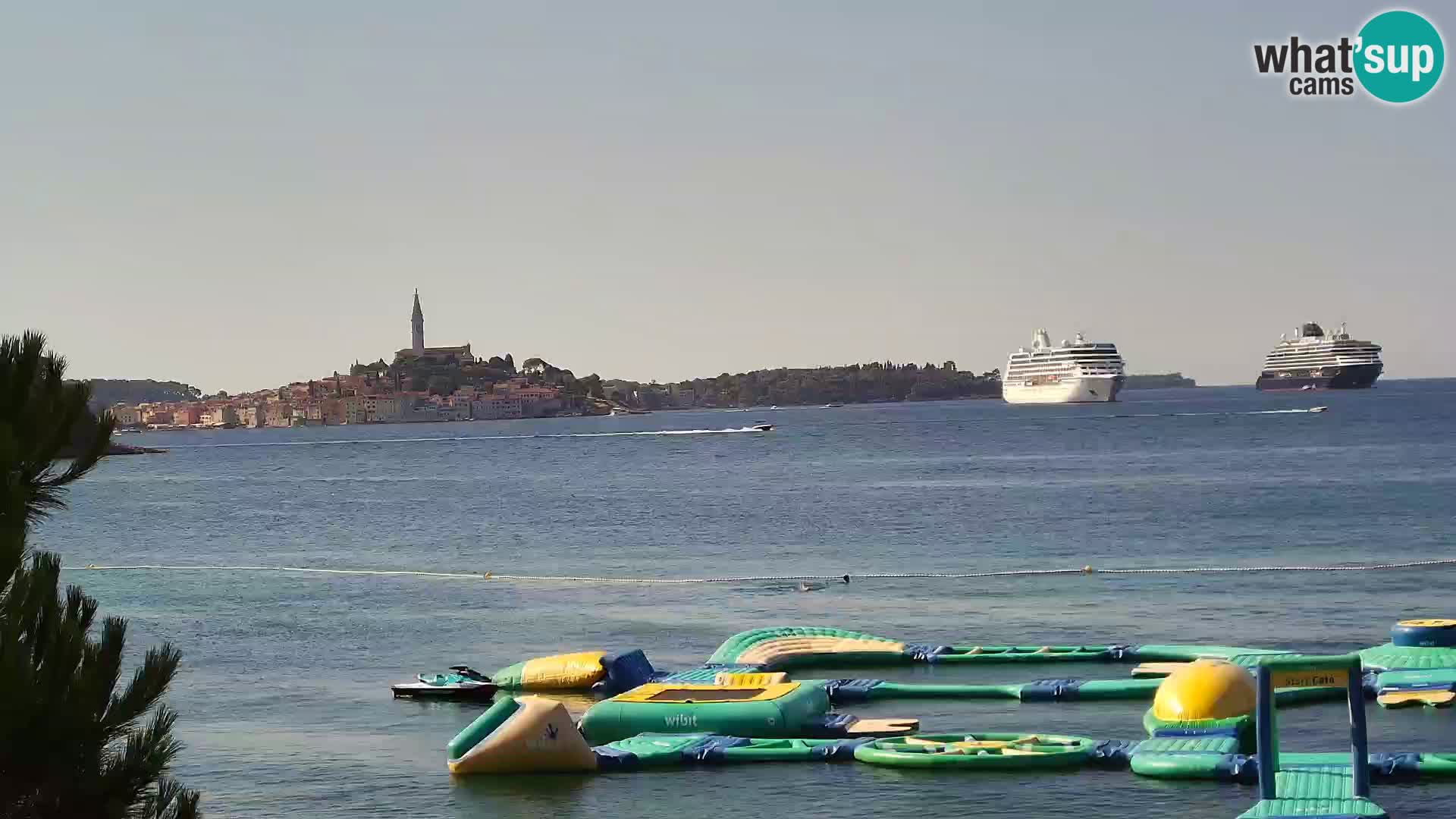 Web kamera Borik plaža Rovinj – Istra
