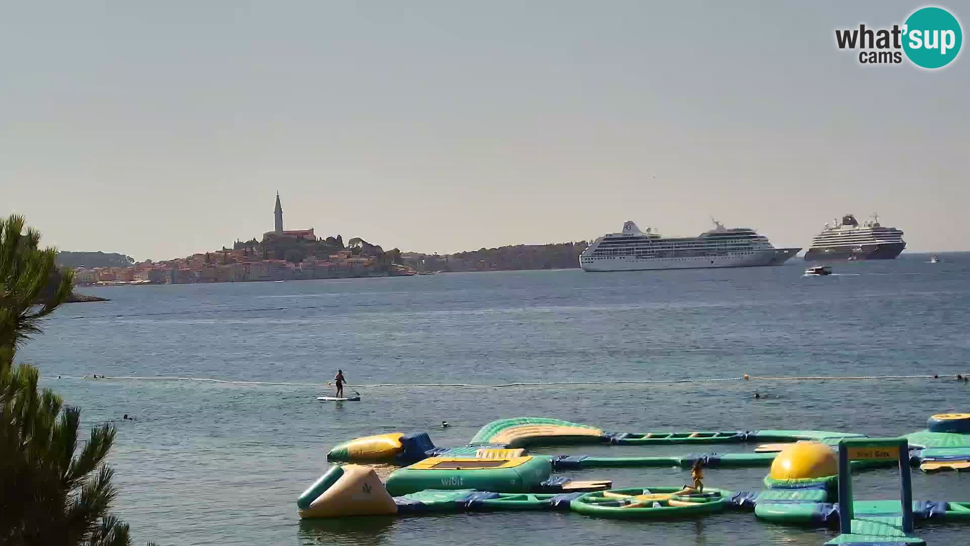 Web kamera Borik plaža Rovinj – Istra