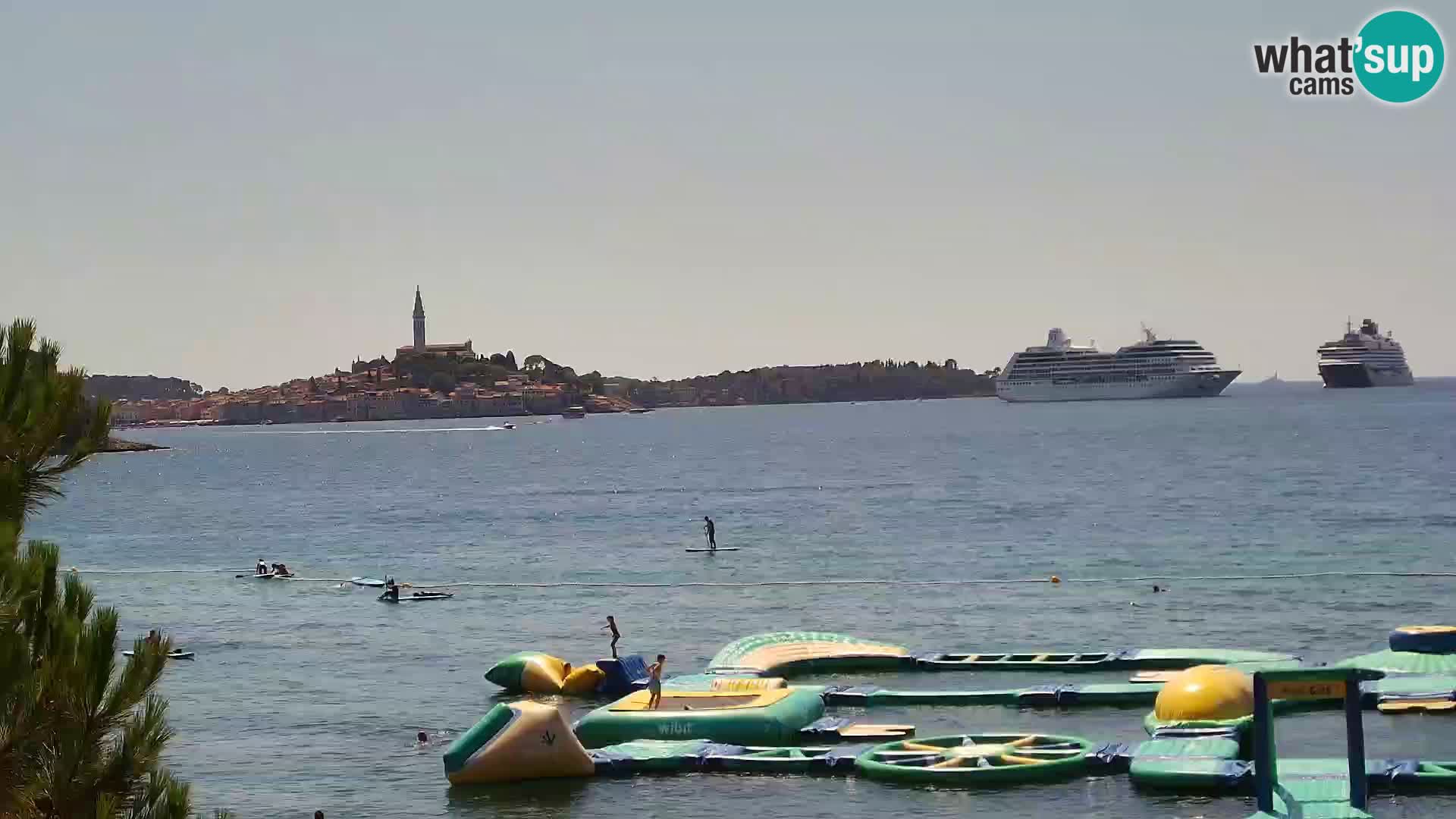 Camera en vivo Borik playa Rovinj – Istria
