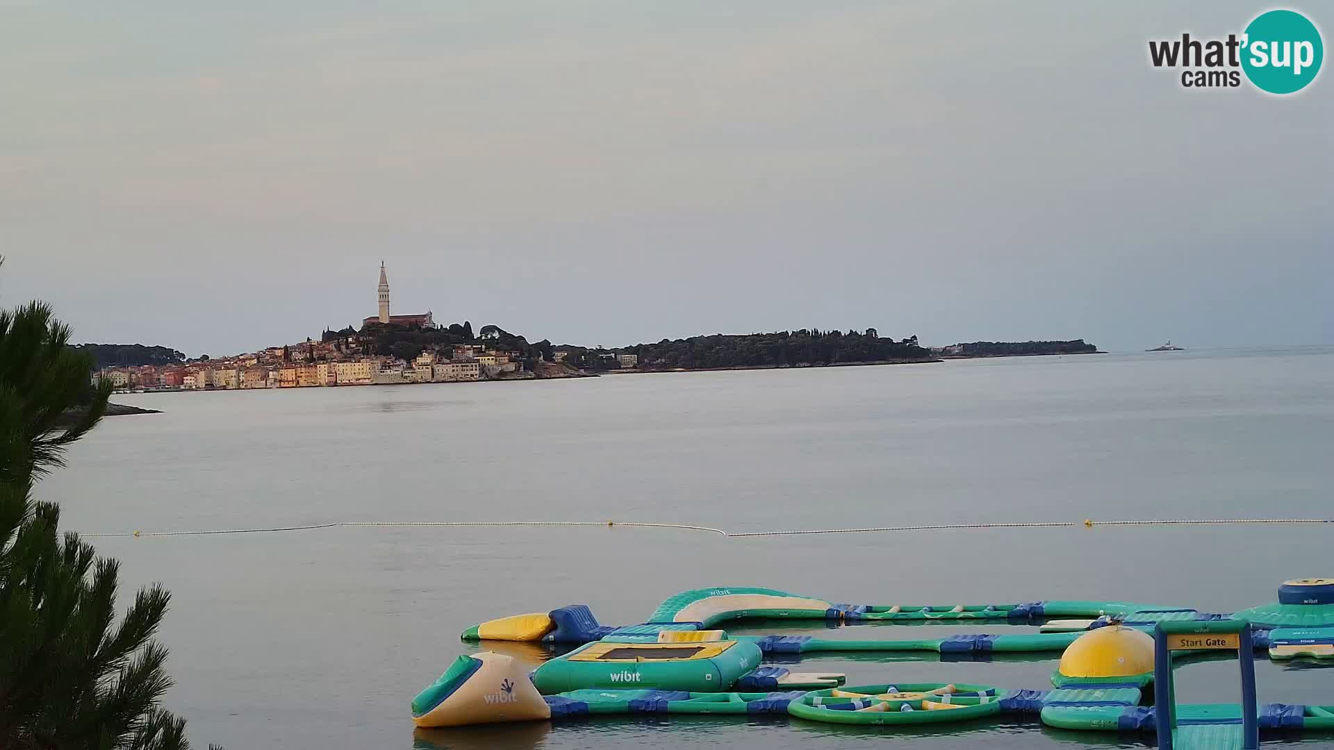 Spletna kamera plaža Borik Rovinj