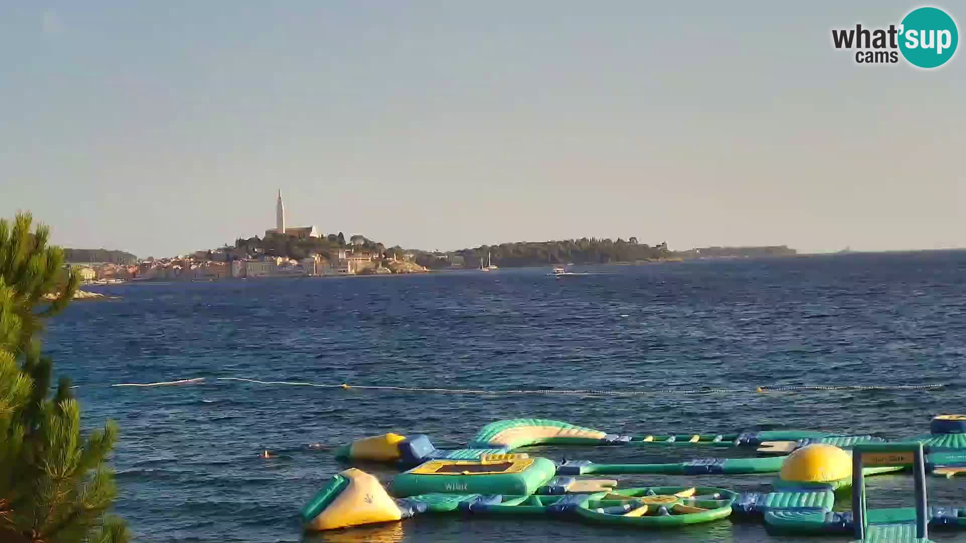 Webcam Spiaggia Borik a Rovigno – Istria