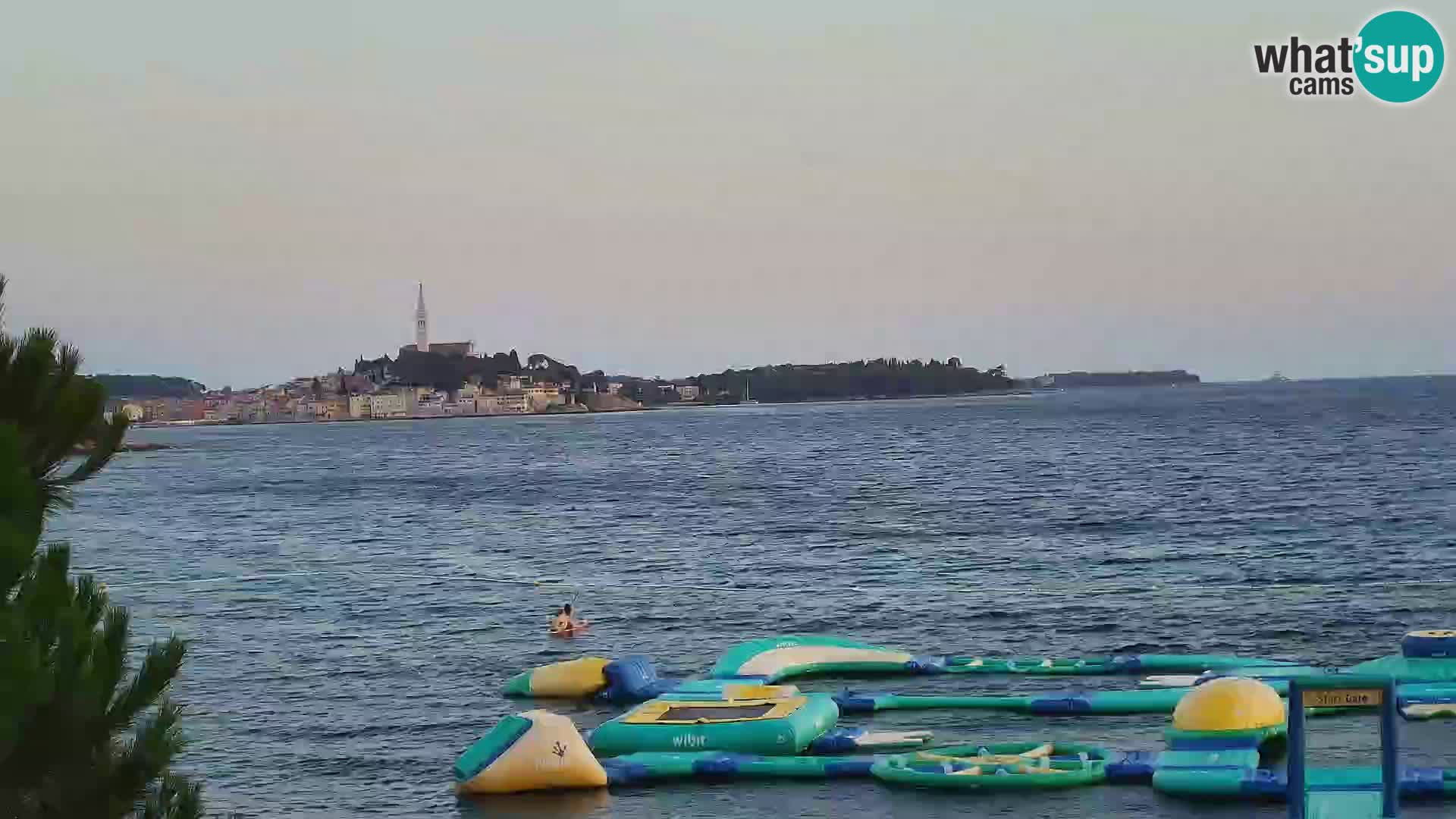 Webcam Spiaggia Borik a Rovigno – Istria
