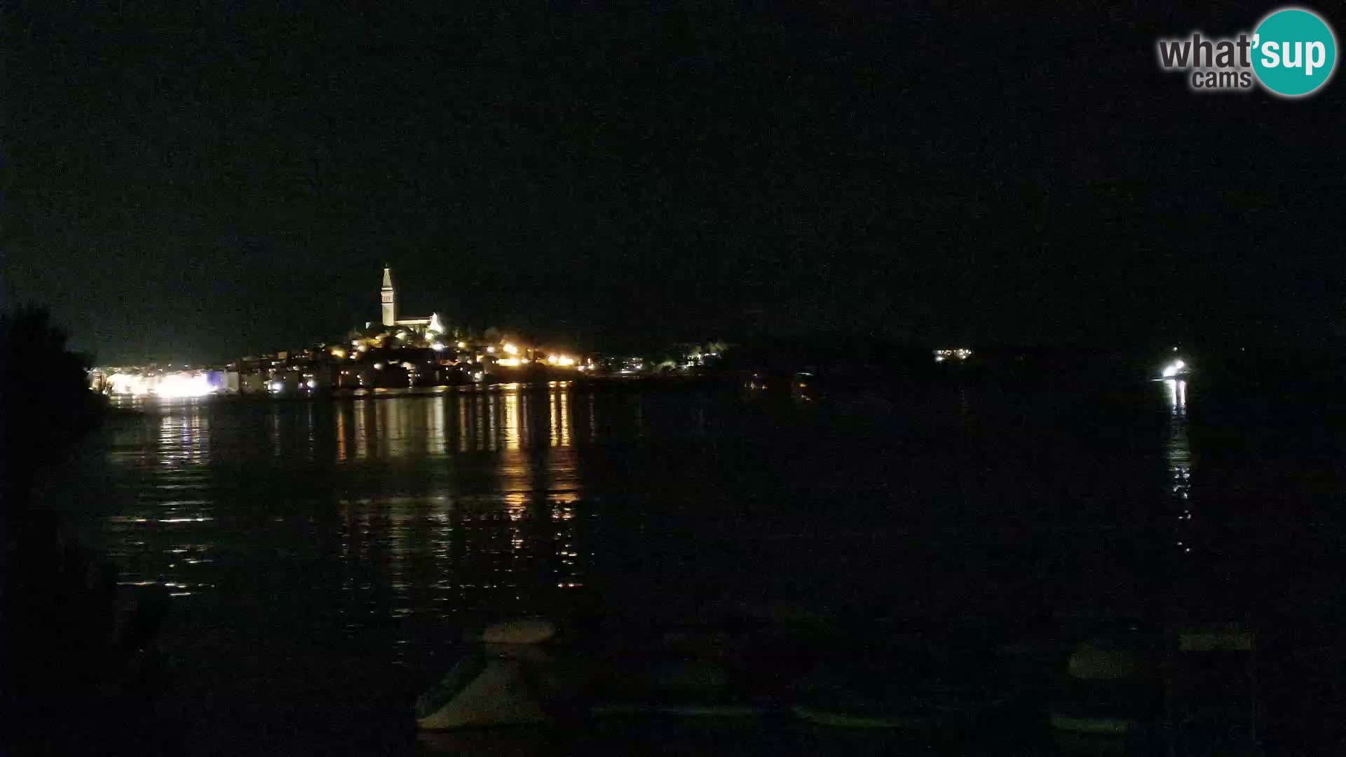 Webcam Spiaggia Borik a Rovigno – Istria