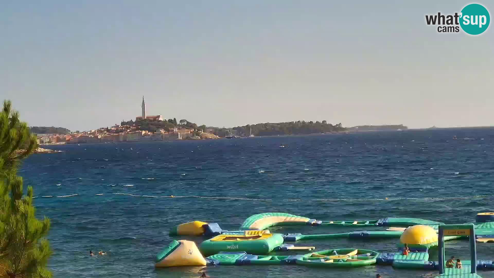 Webcam Spiaggia Borik a Rovigno – Istria