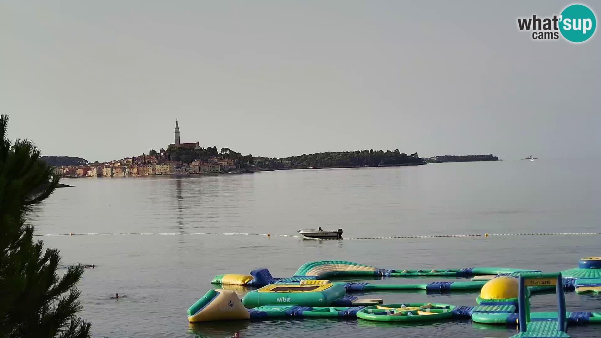 Camera en vivo Borik playa Rovinj – Istria
