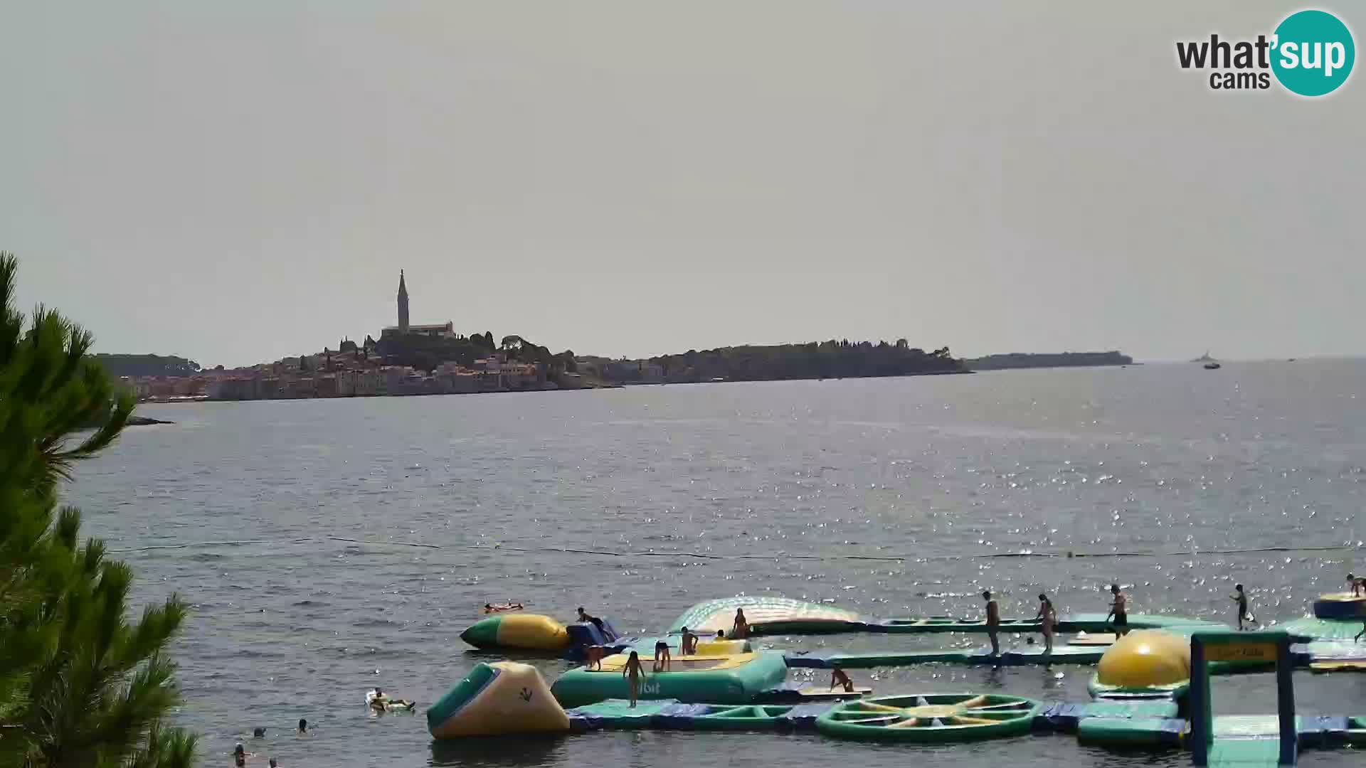 Webcam Spiaggia Borik a Rovigno – Istria