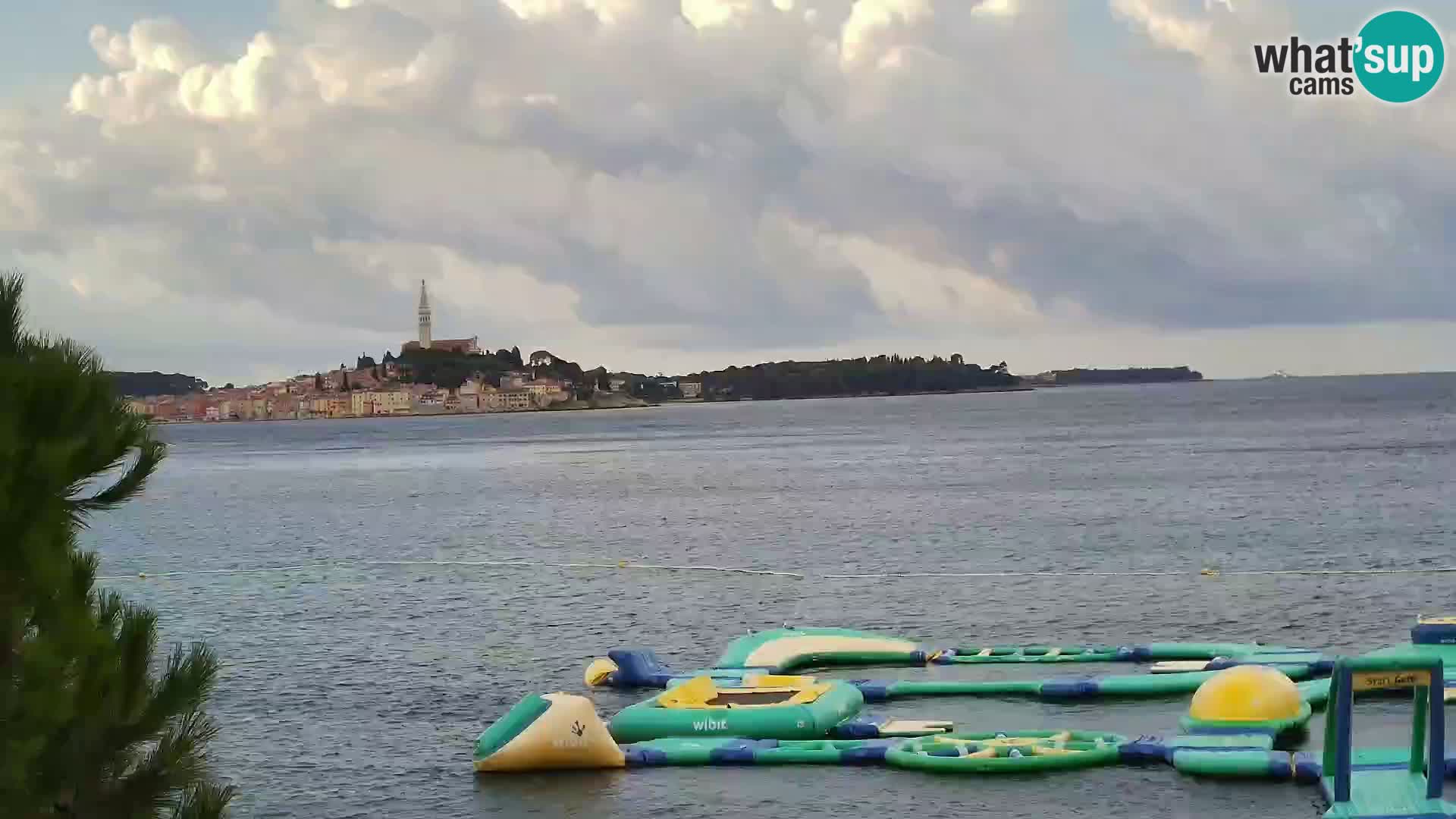 Webcam Spiaggia Borik a Rovigno – Istria