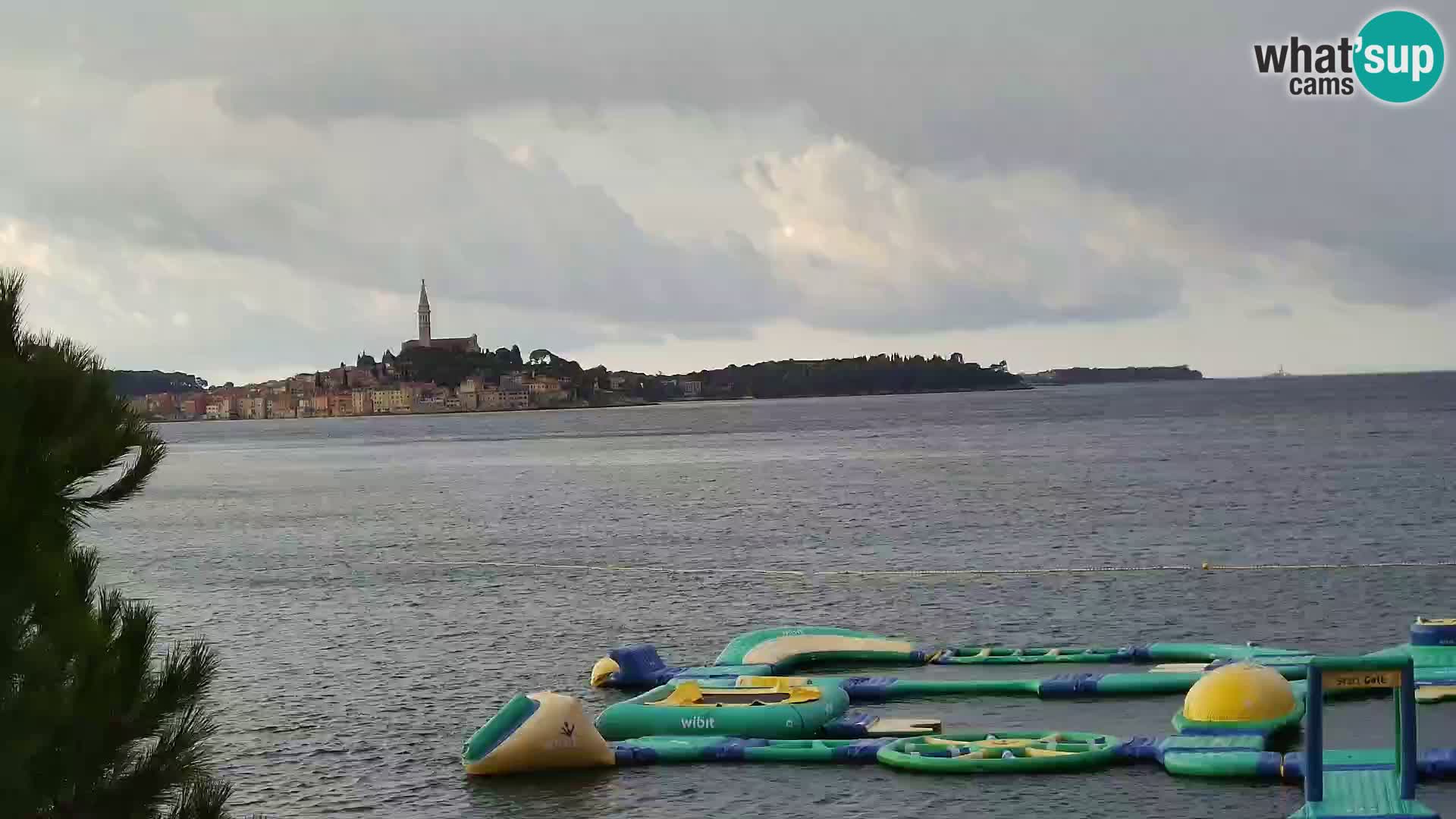 Webcam Spiaggia Borik a Rovigno – Istria