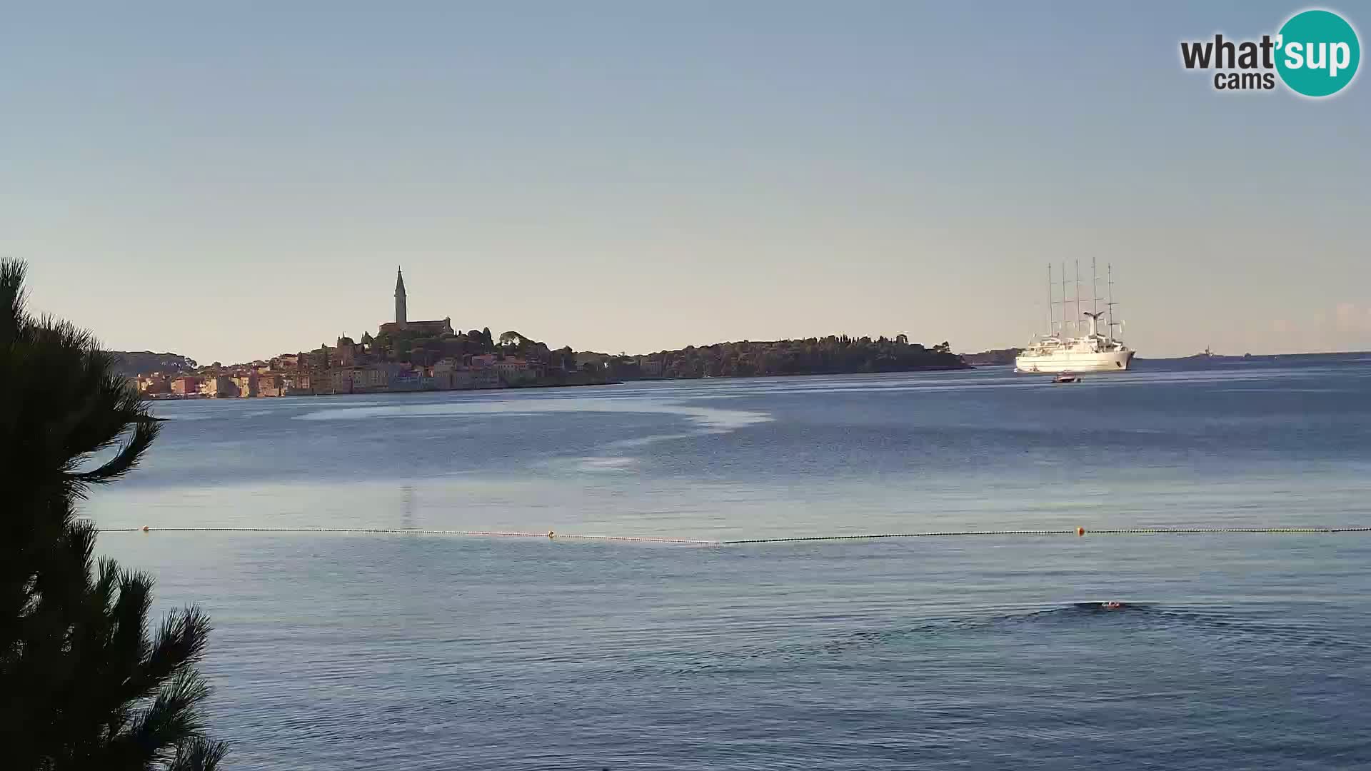 Webcam Spiaggia Borik a Rovigno – Istria