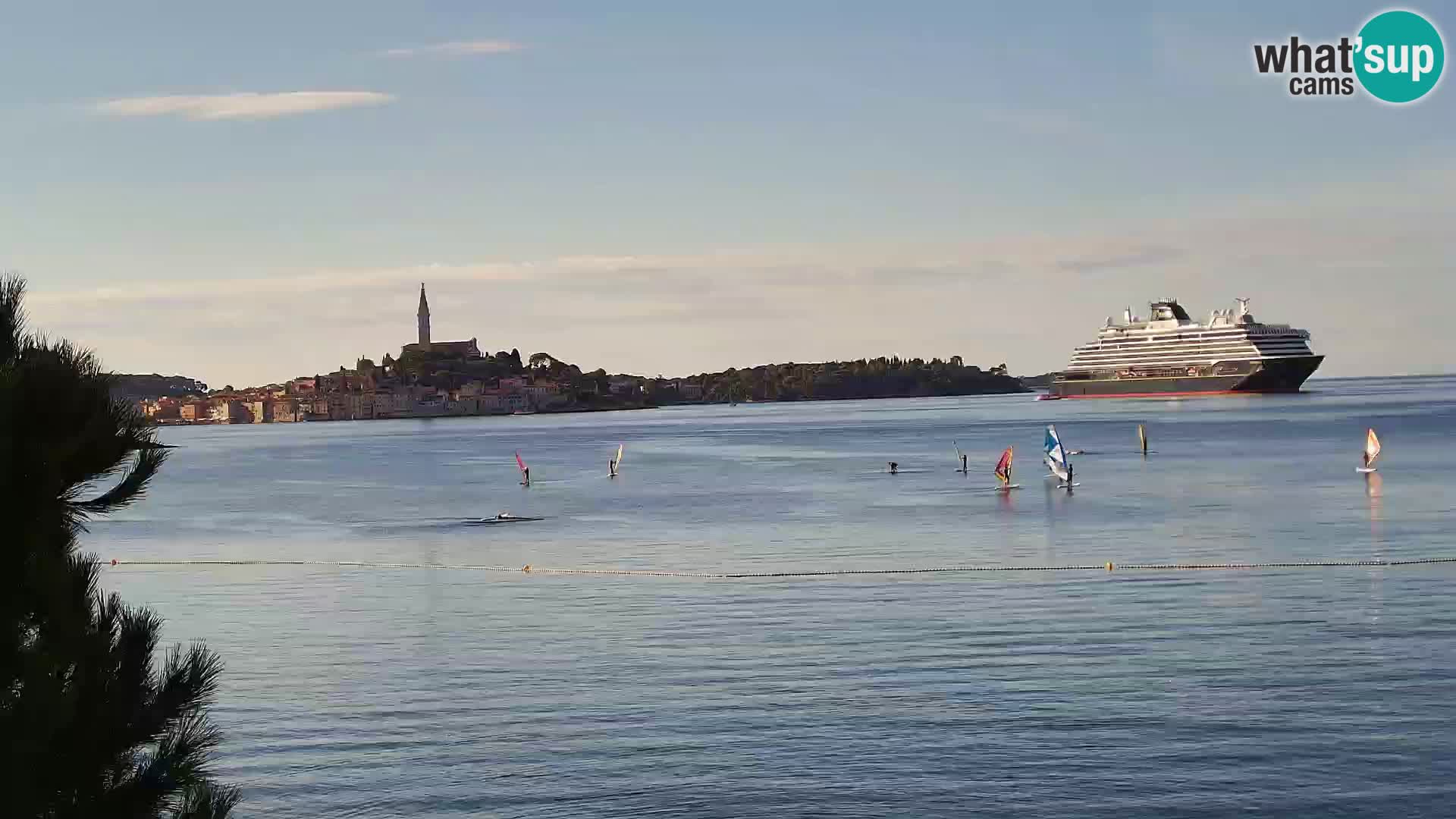 Webcam Spiaggia Borik a Rovigno – Istria