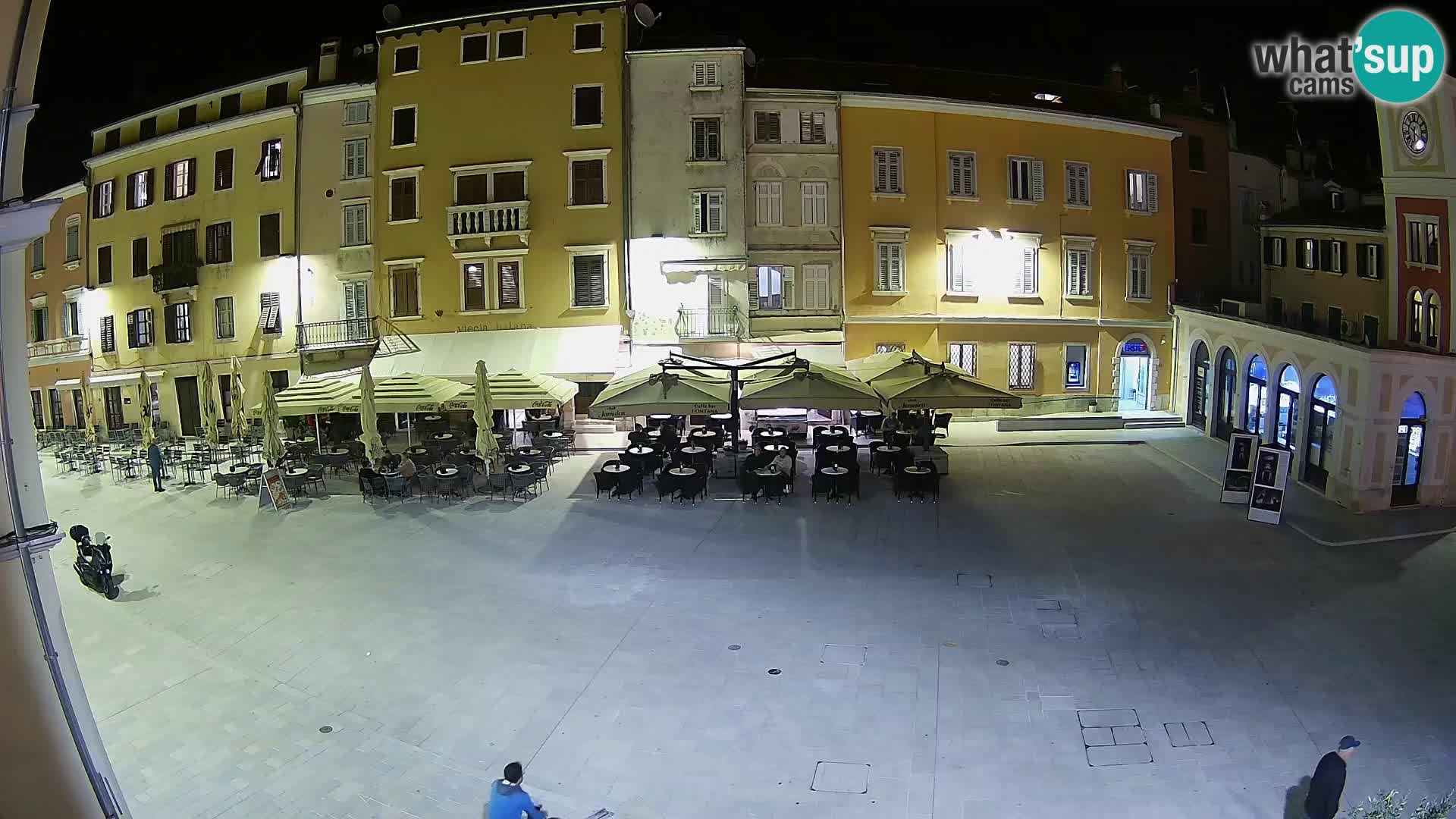 Webcam Rovinj Zentrum – Hauptplatz in Echtzeit