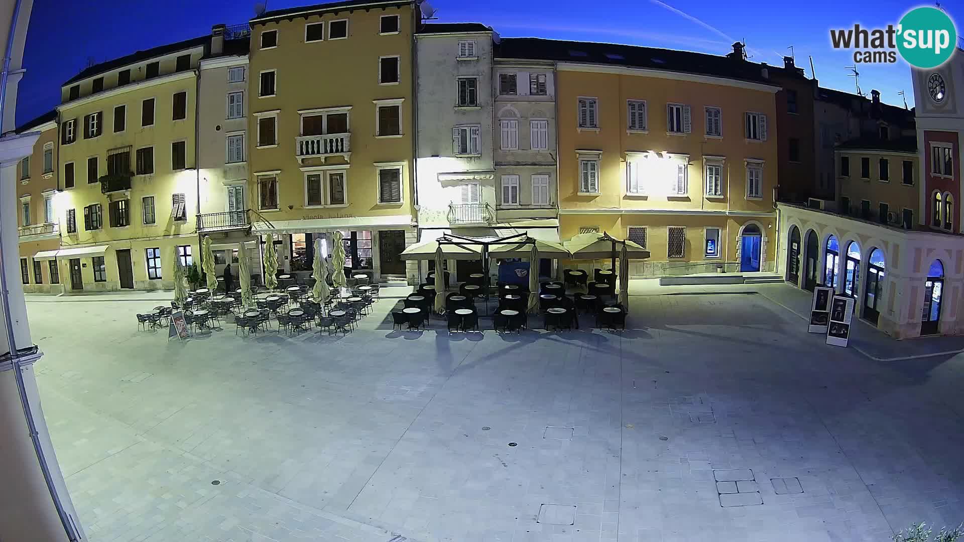 Webcam Rovinj Zentrum – Hauptplatz in Echtzeit