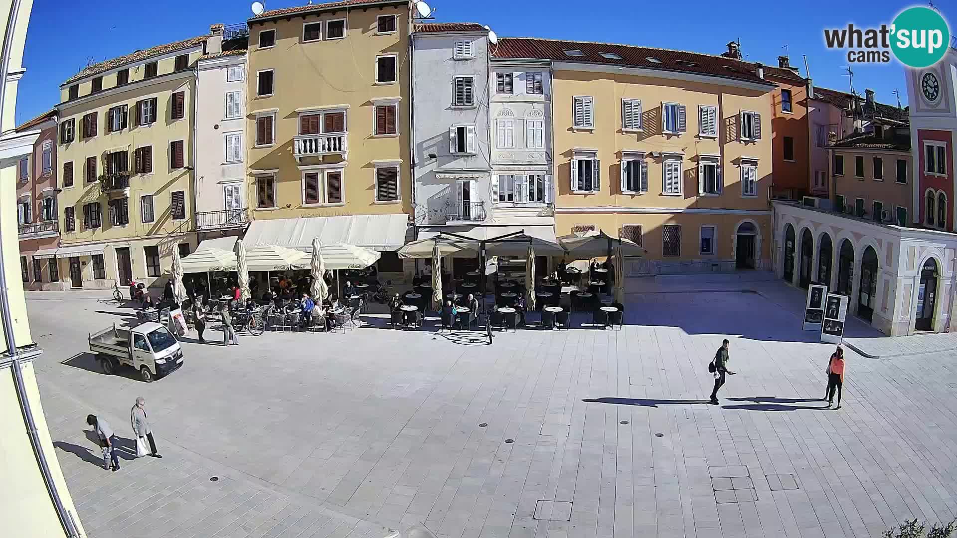 Webcam Rovinj Center – Plaza Principal