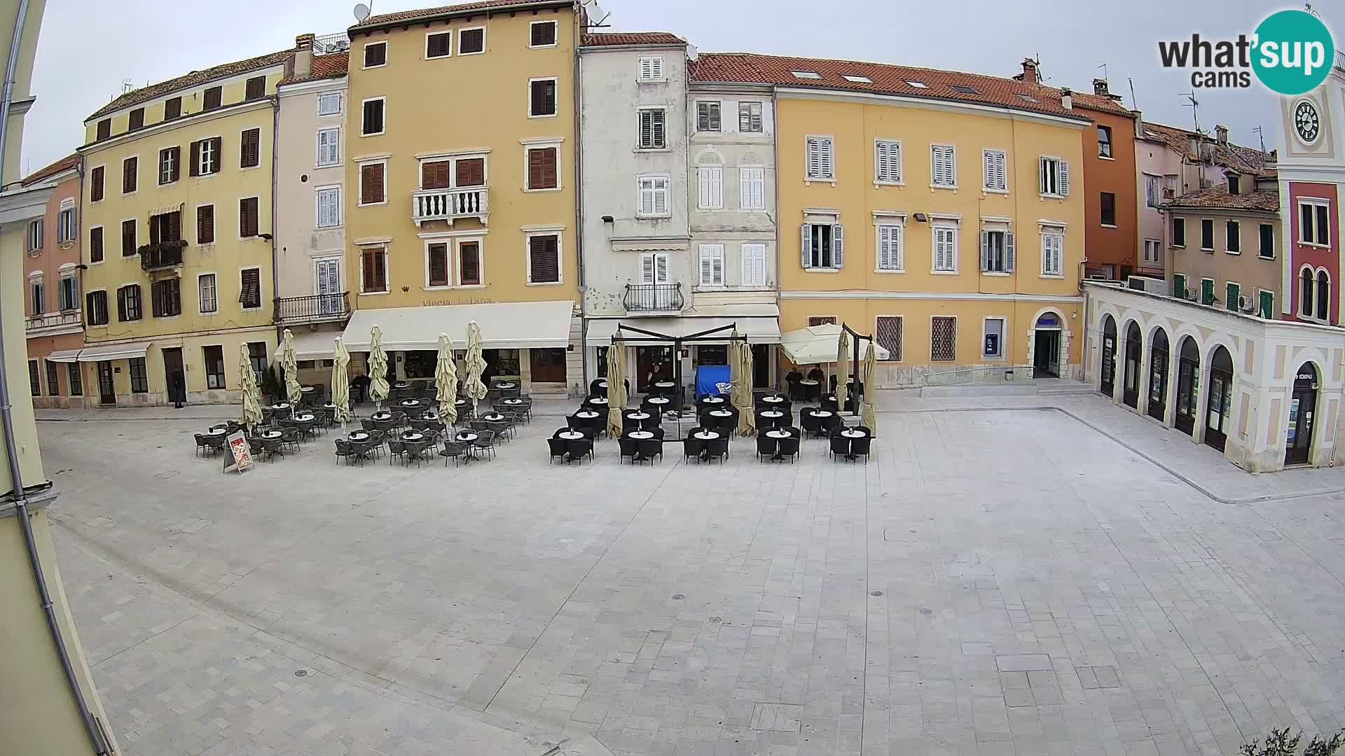 Webcam Rovinj Center – Plaza Principal