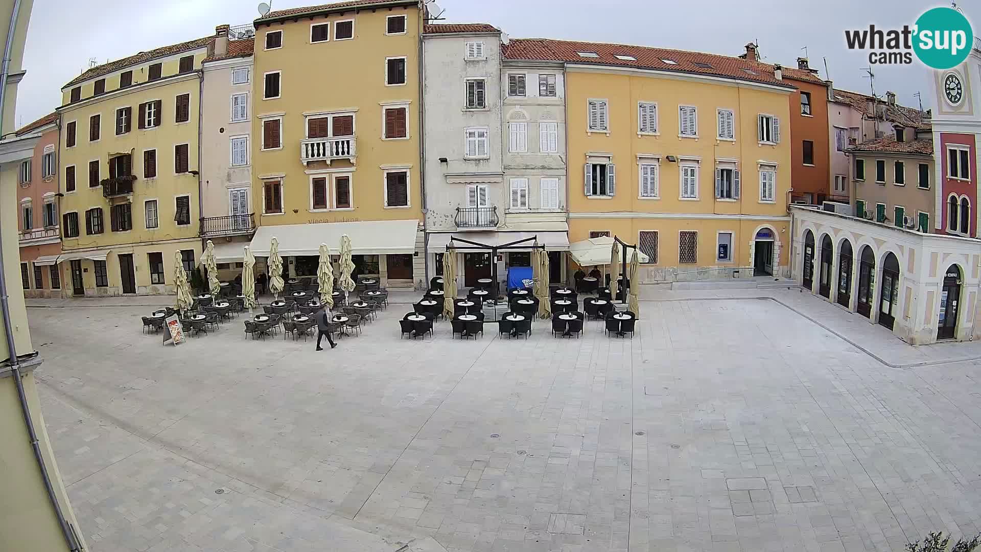 Webcam Rovinj Center – Plaza Principal