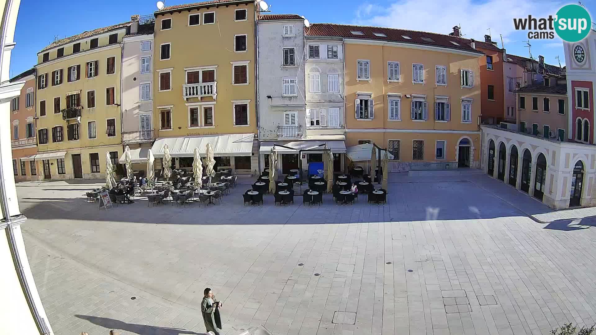 Webcam Rovinj Zentrum – Hauptplatz in Echtzeit