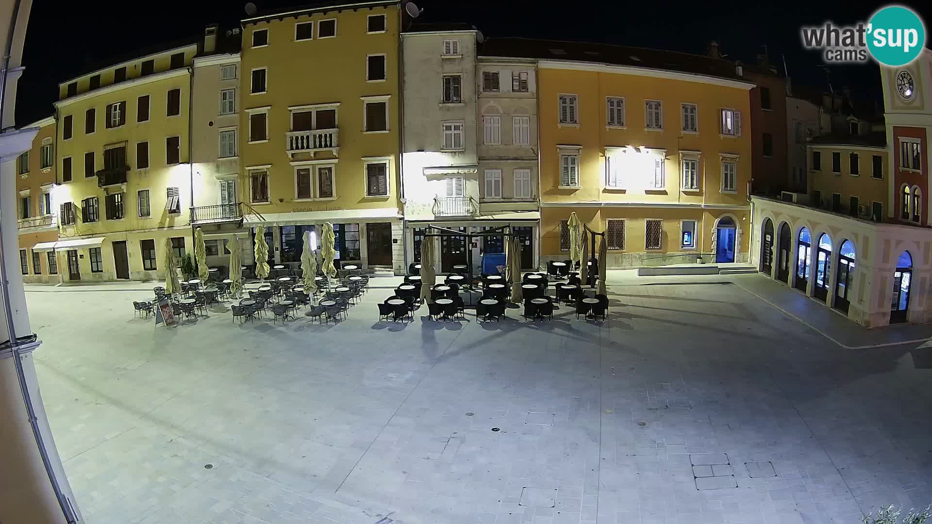 Webcam Rovinj Zentrum – Hauptplatz in Echtzeit