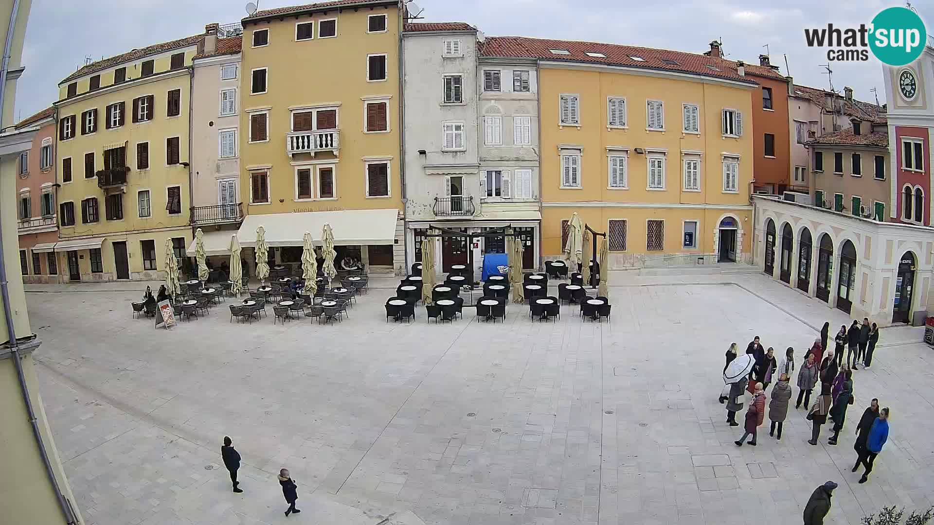 Webcam Rovinj Centre – Place Principale