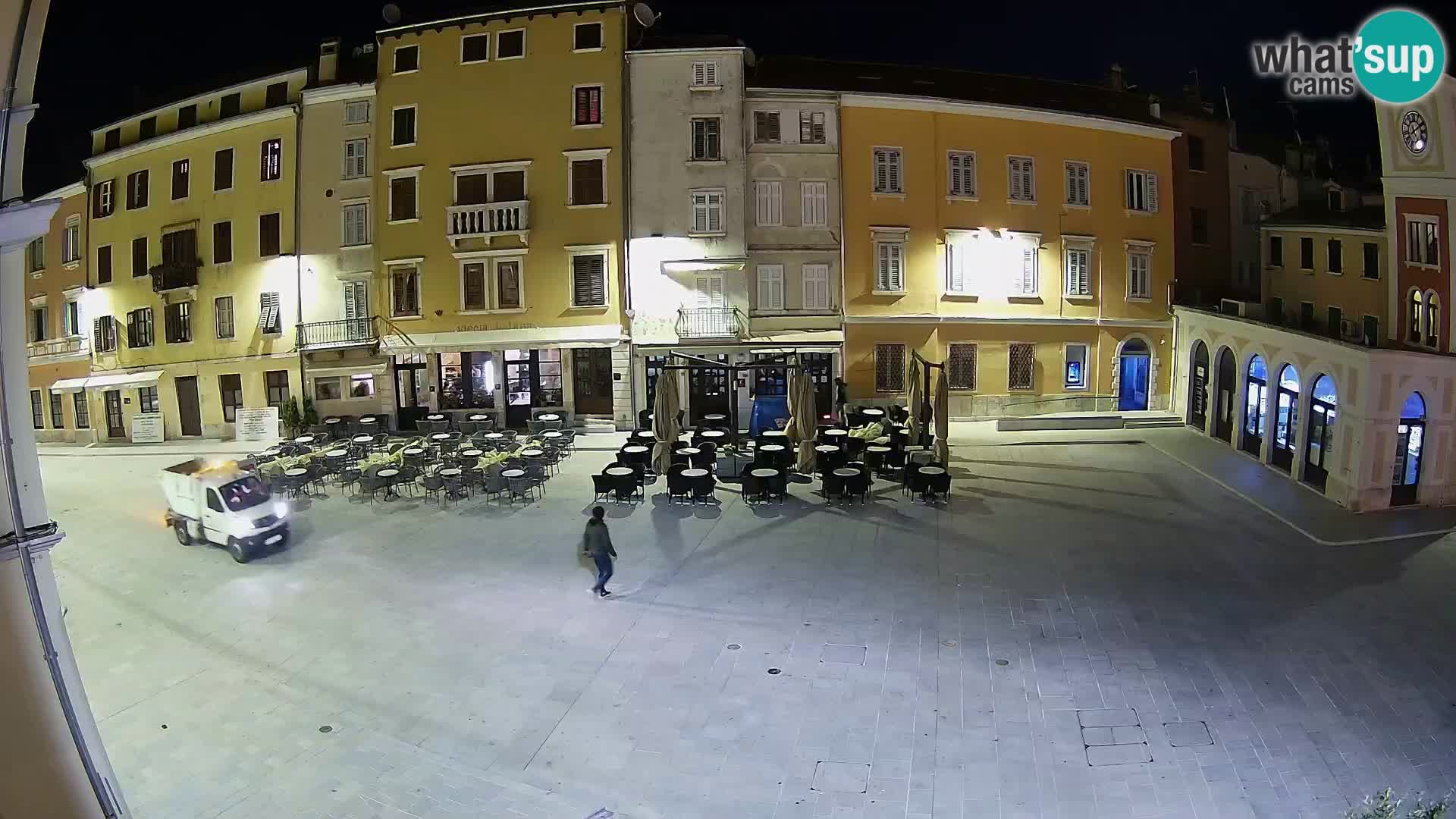 Webcam Rovinj Zentrum – Hauptplatz in Echtzeit